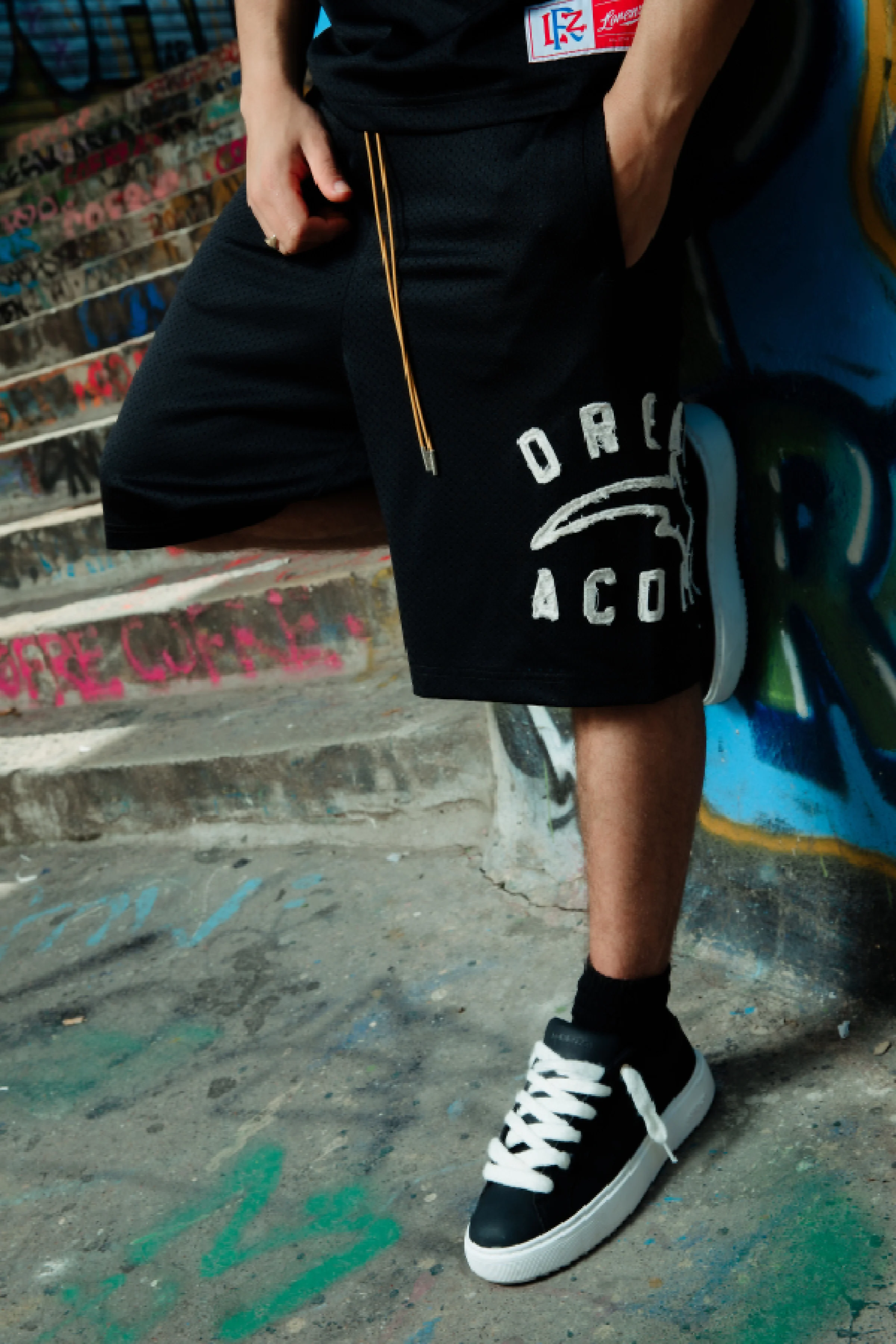 Acdmy Mesh Short - Black - Image 2