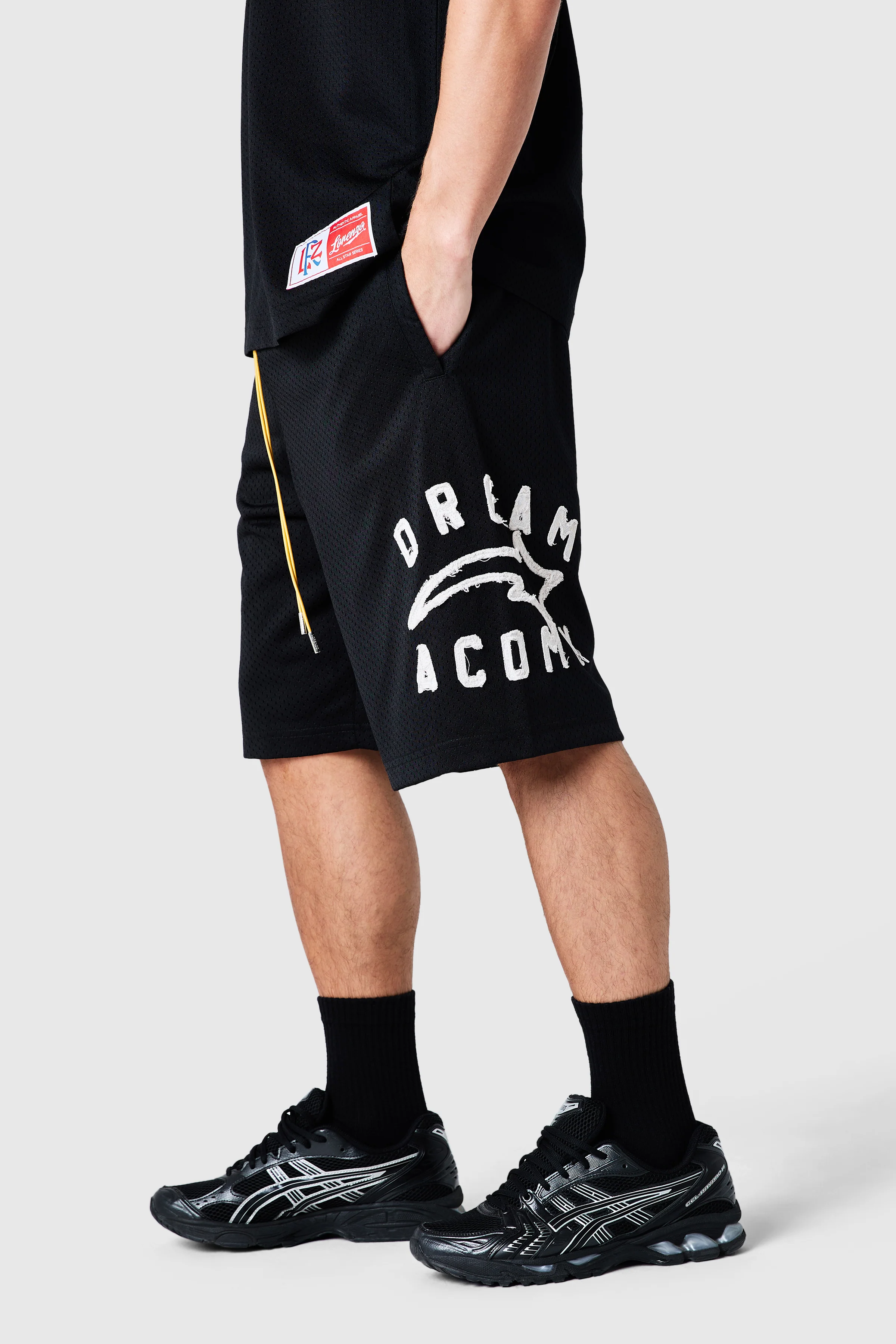 Acdmy Mesh Short - Black - Image 3