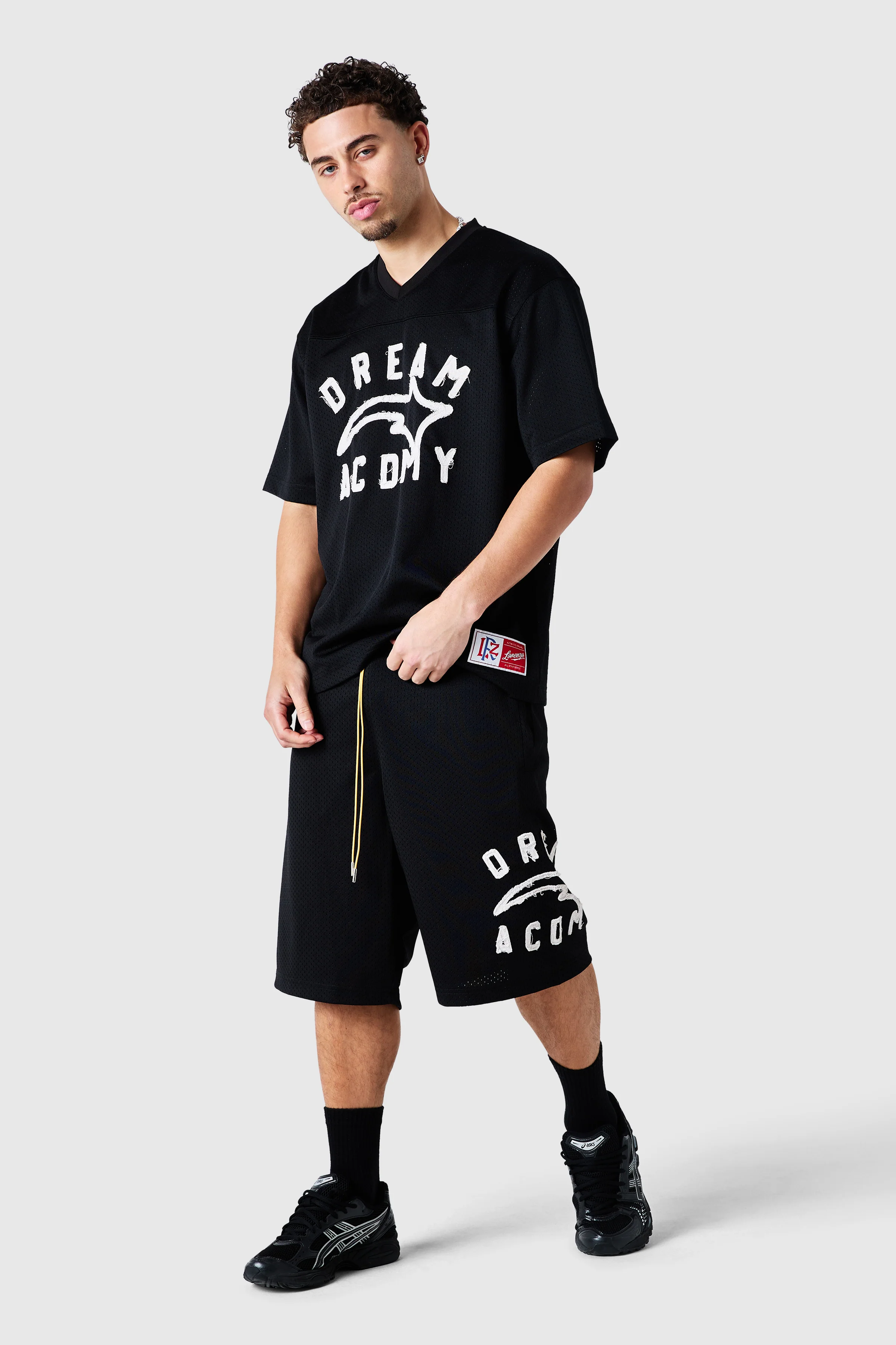 Acdmy Mesh Short - Black - Image 4