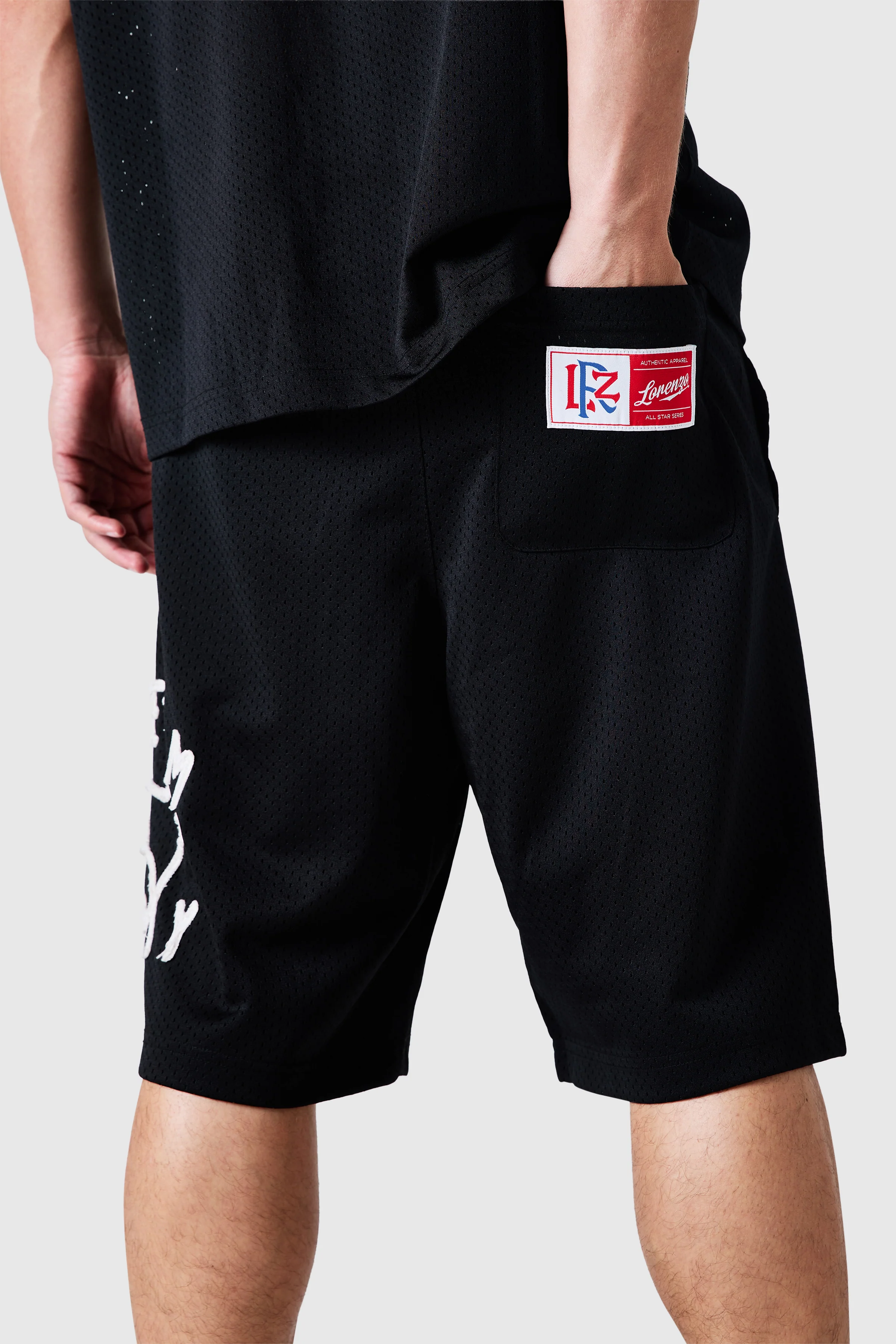 Acdmy Mesh Short - Black - Image 7