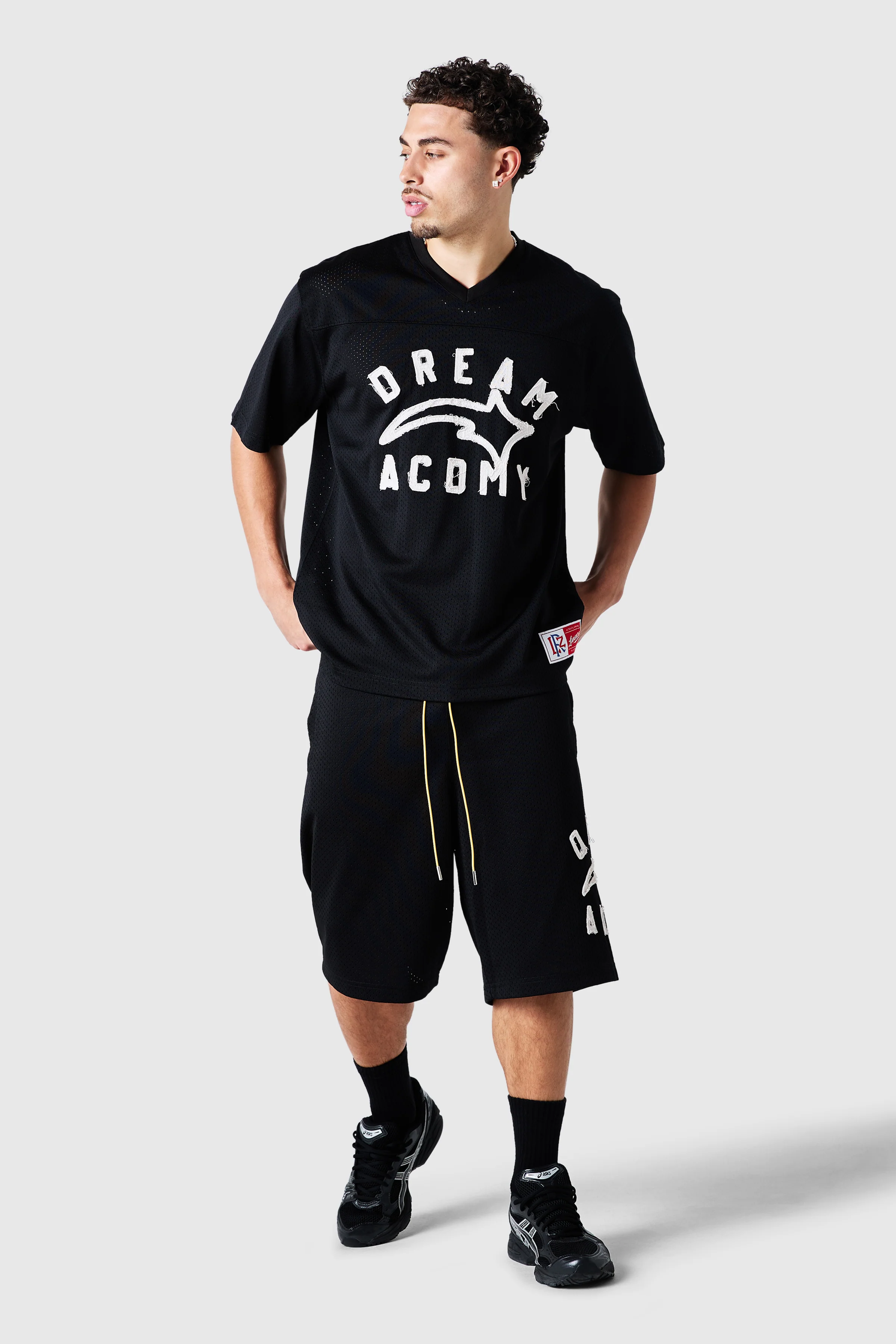 Acdmy Mesh Short - Black - Image 8