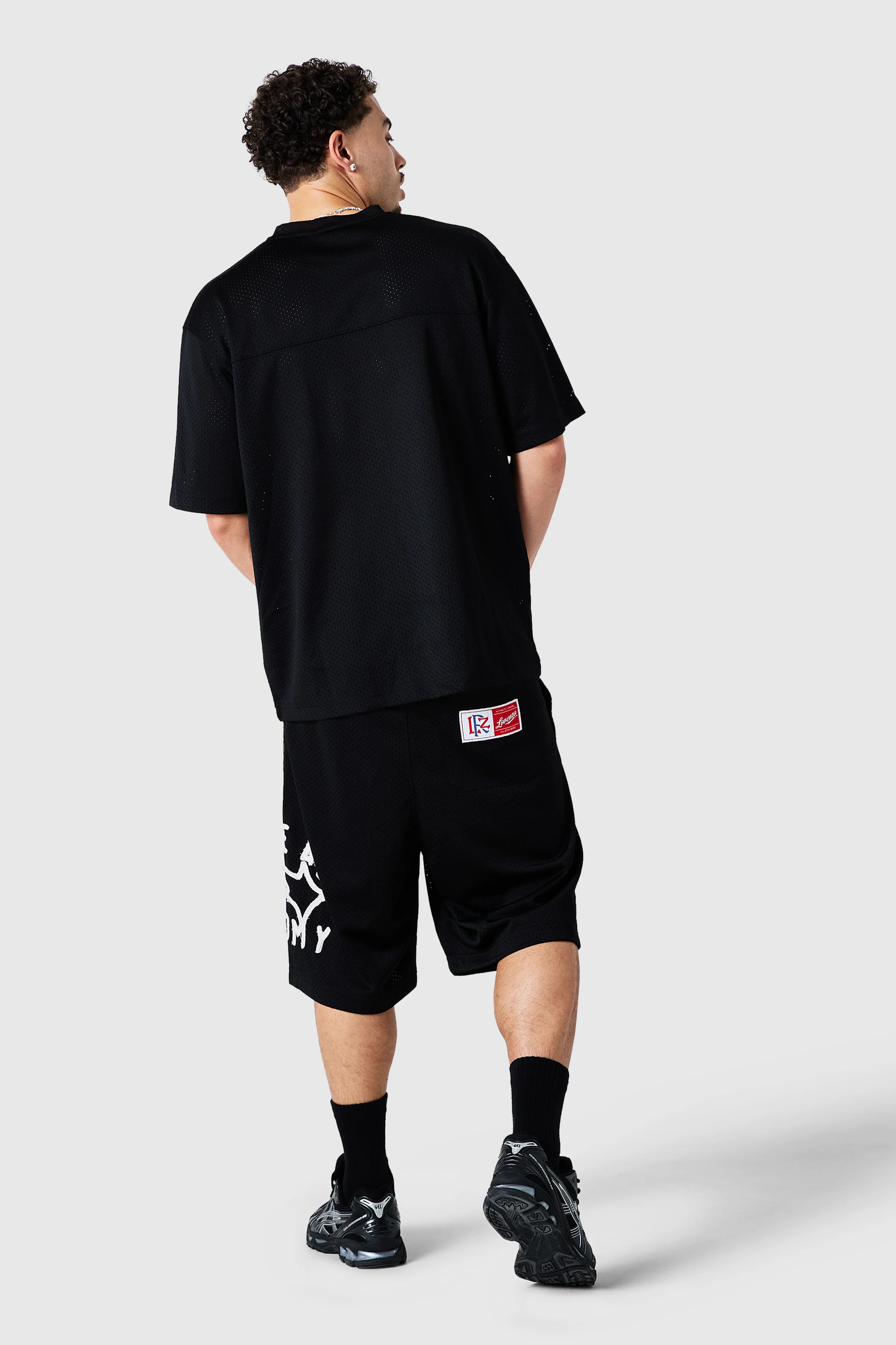 Acdmy Mesh Twinset - Black - Image 7