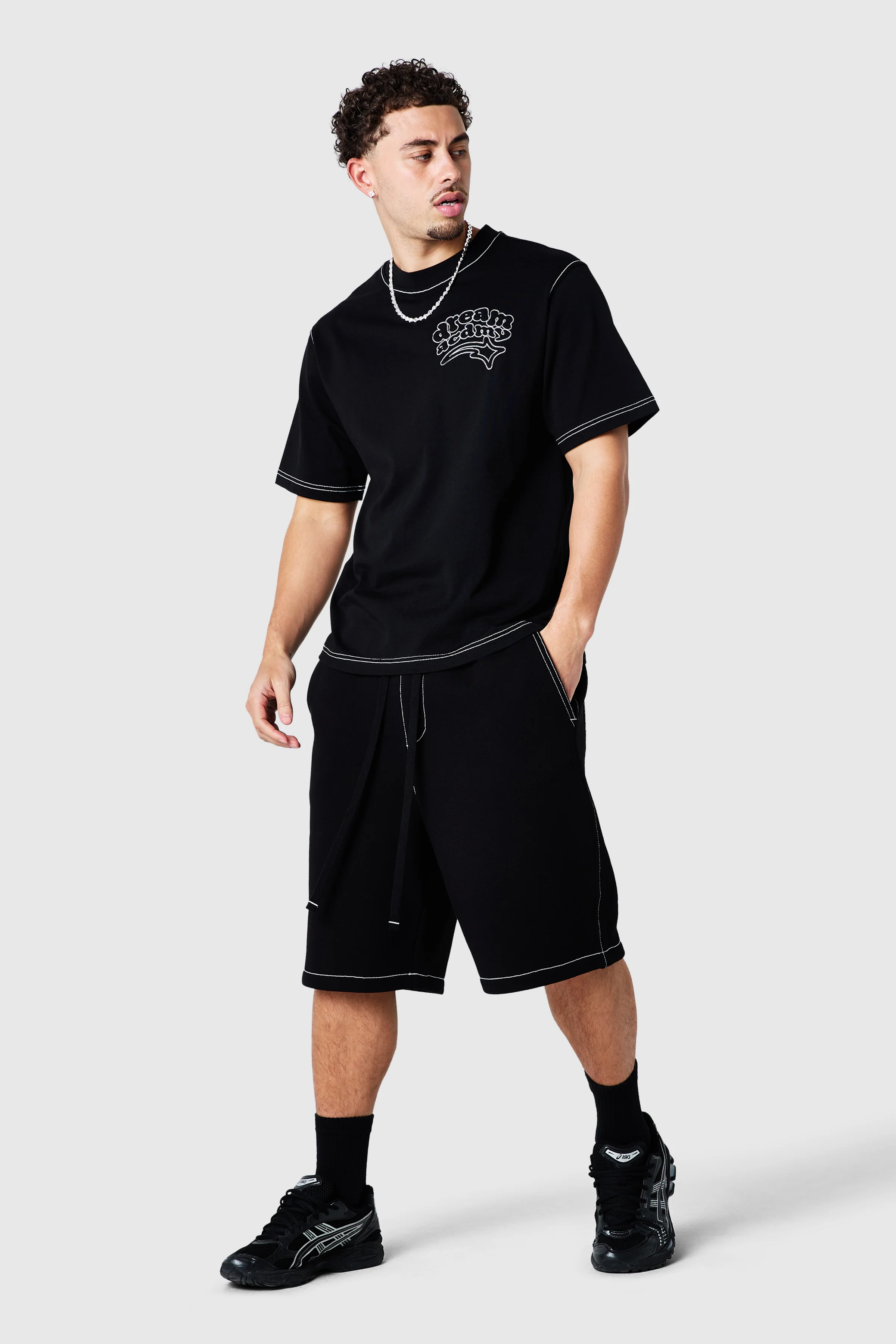 Acdmy Tee - Black - Image 5