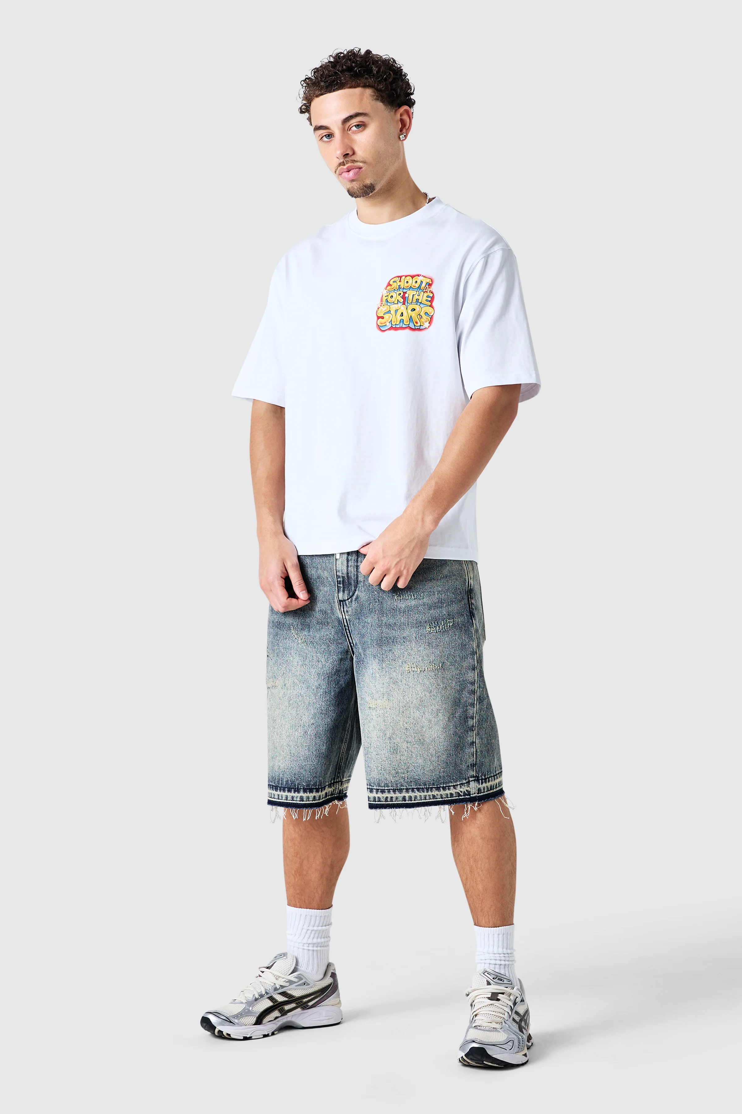 Airbrush Tee - White - Image 5