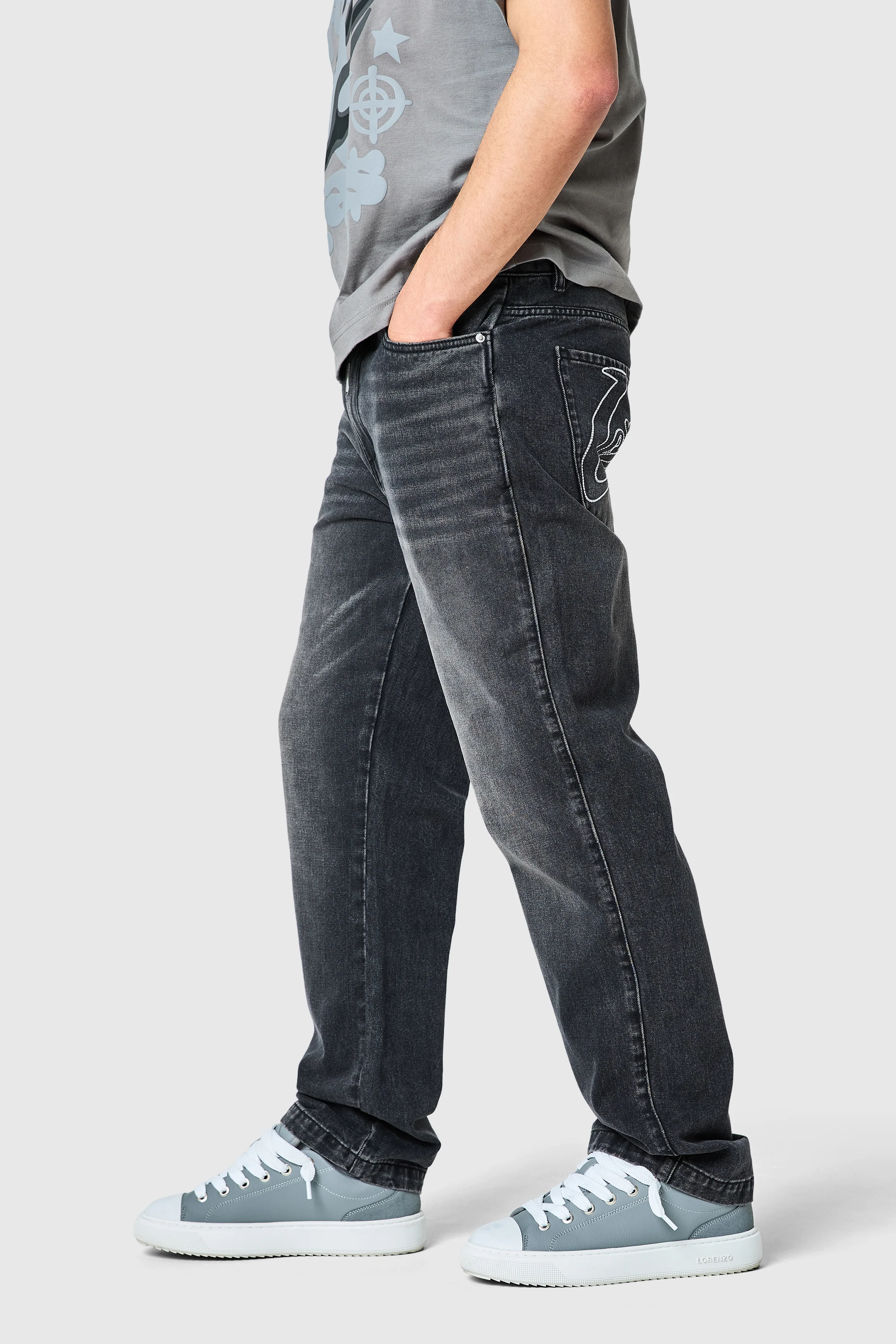 All Star Relaxed Jean - Black - Image 4