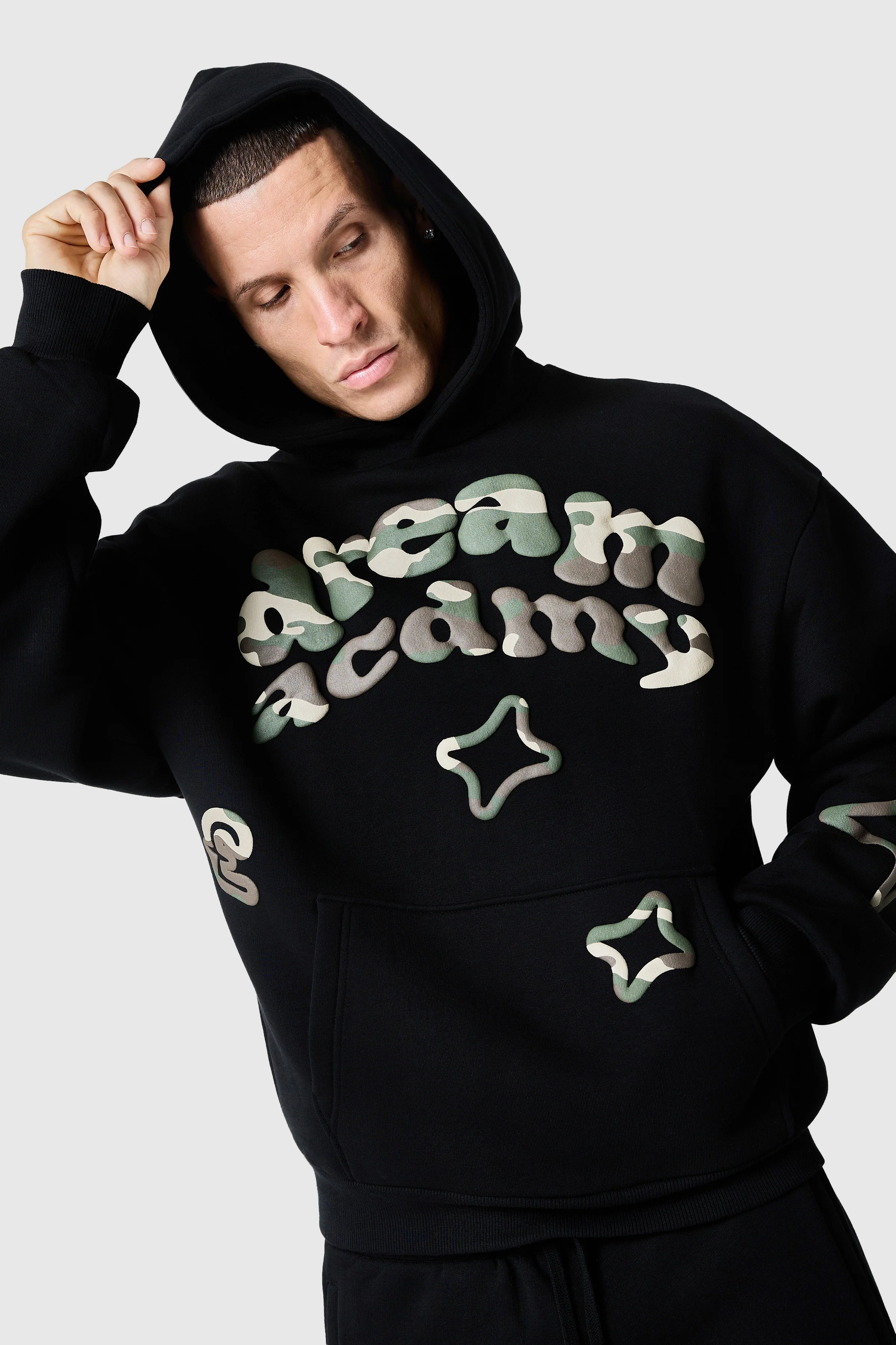 Camo Dream Acdmy Tracksuit - Black - Image 8