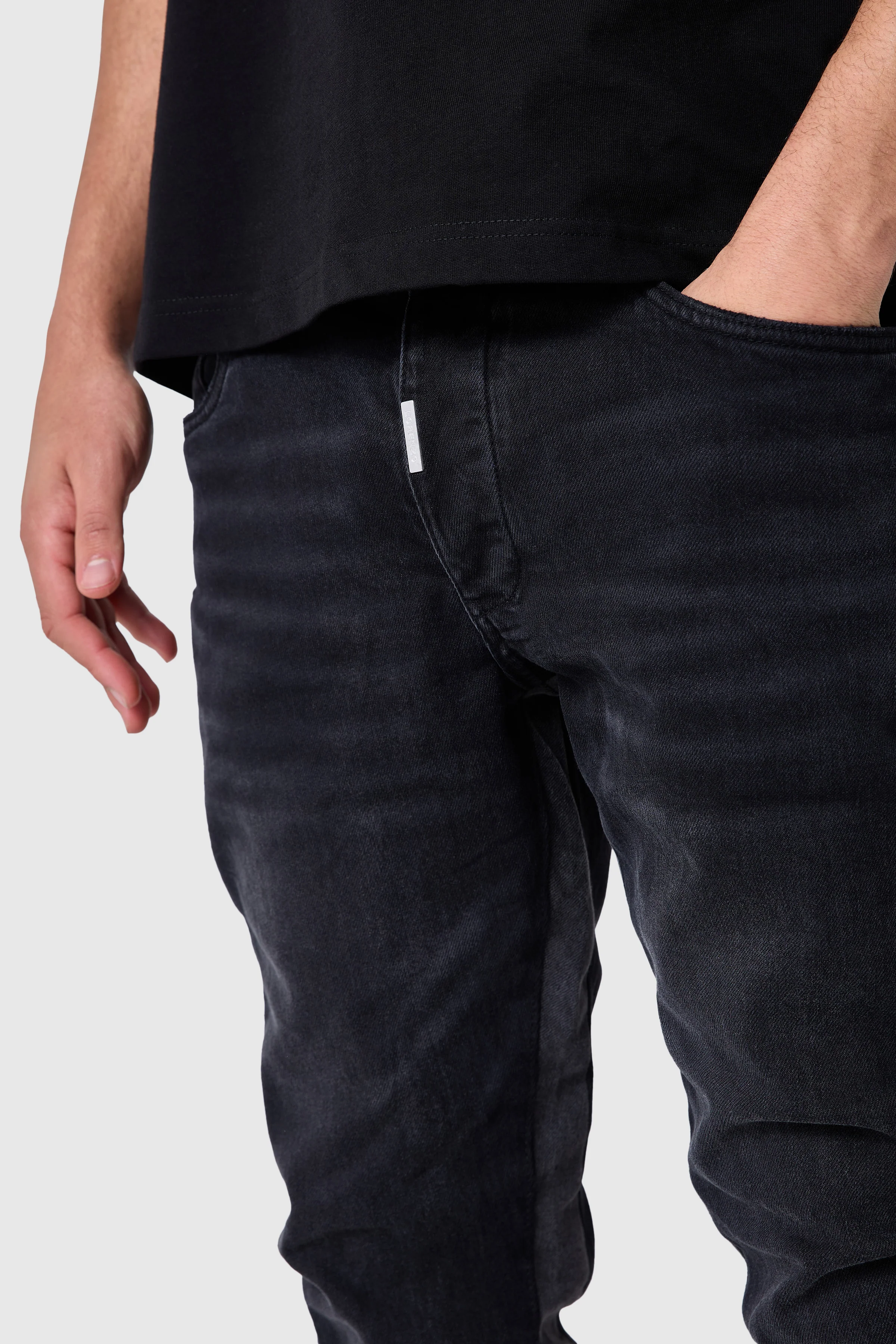 Carlo Flare Jean - Black - Image 5