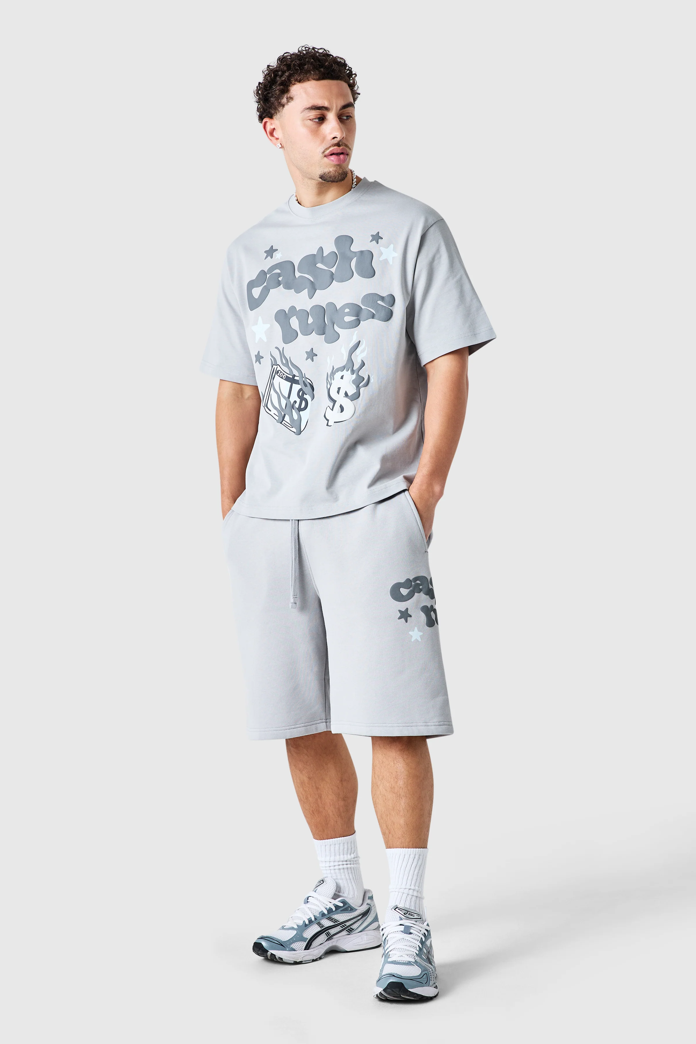 Cash Rules Short - Lunar Grey - Image 8