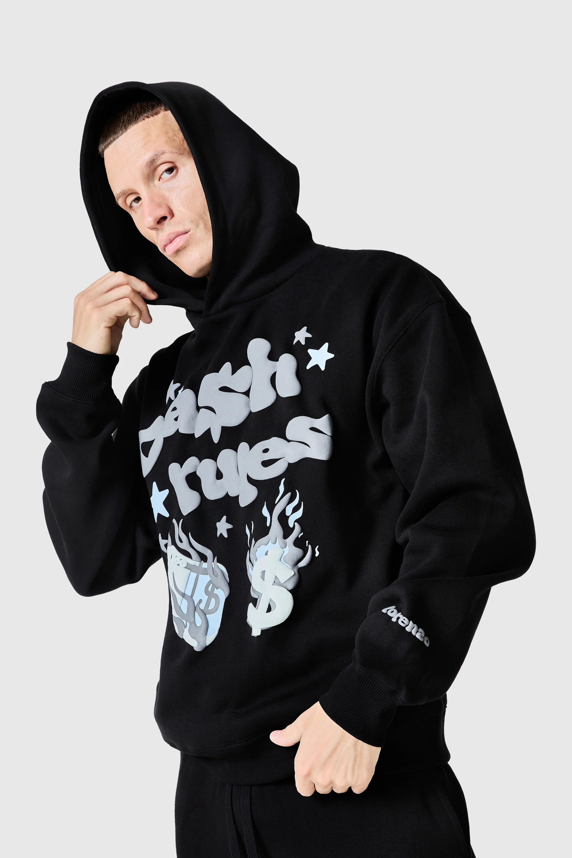 Cash Rules Tracksuit - Black - Image 2