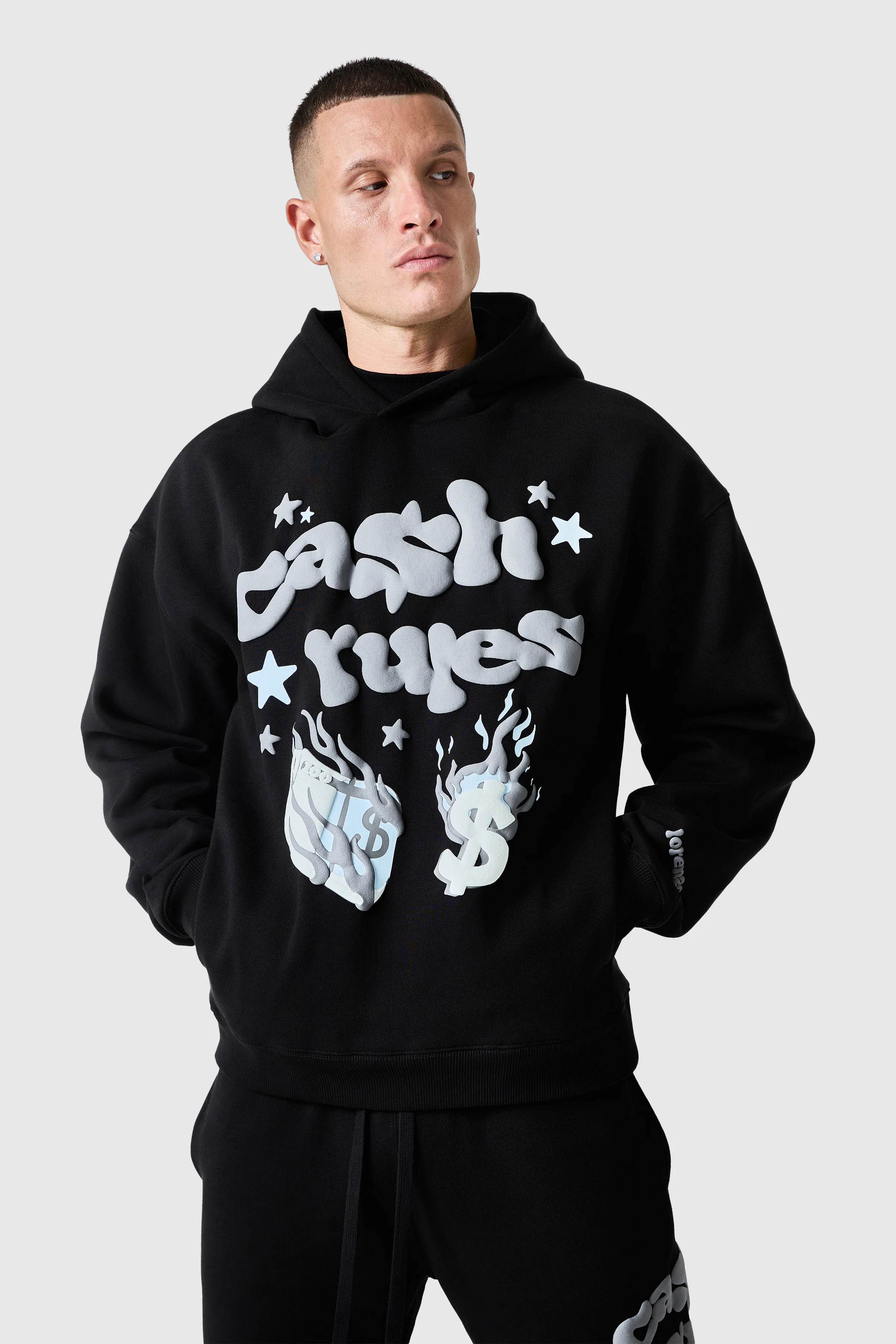 Cash Rules Tracksuit - Black - Image 7