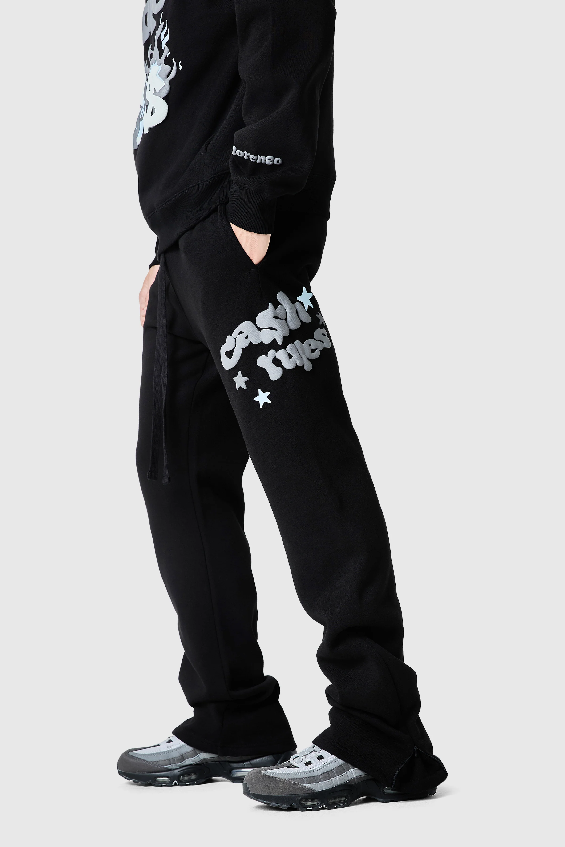 Cash Rules Tracksuit - Black - Image 9