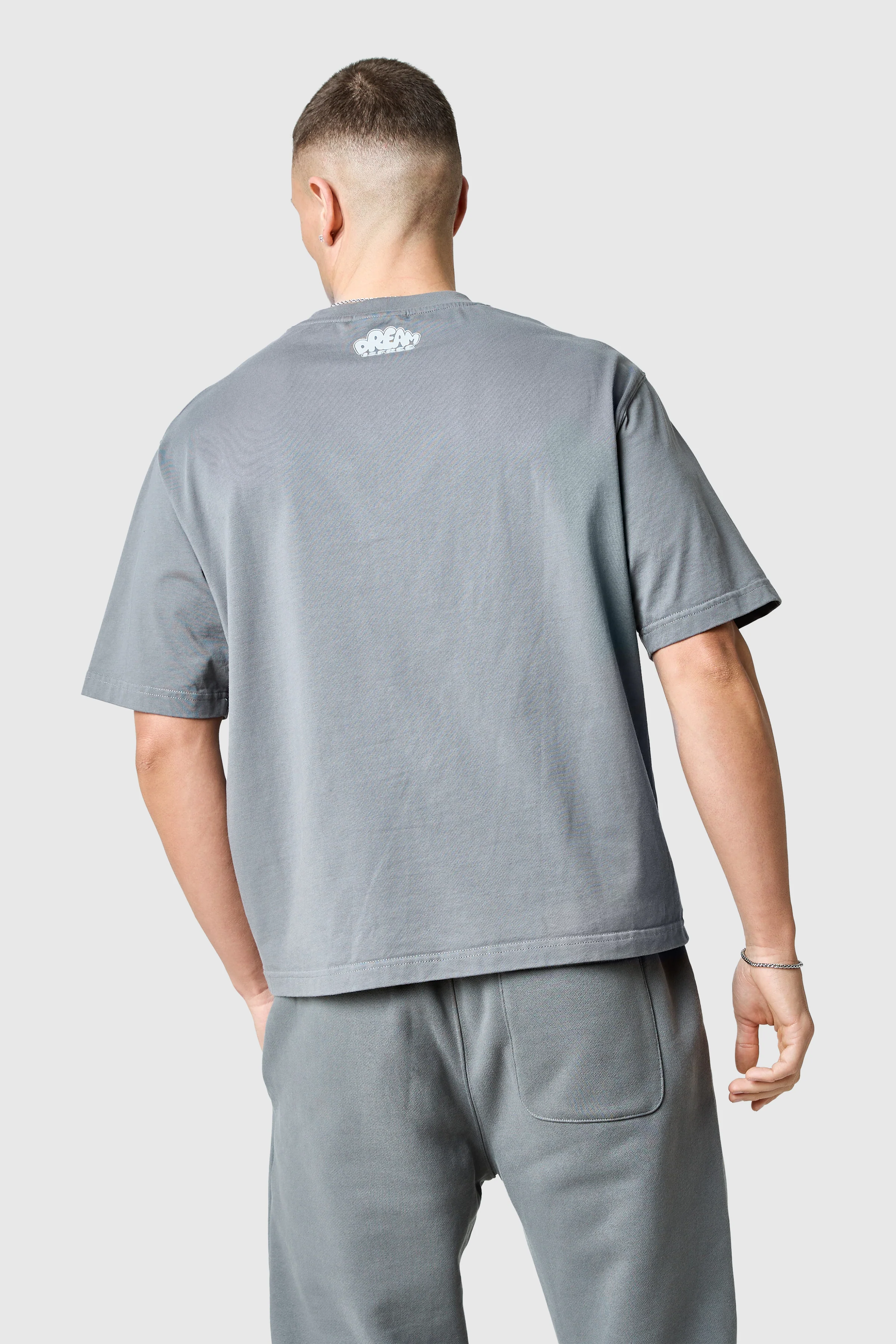 Chase The Dream Tee - Slate Grey - Image 3