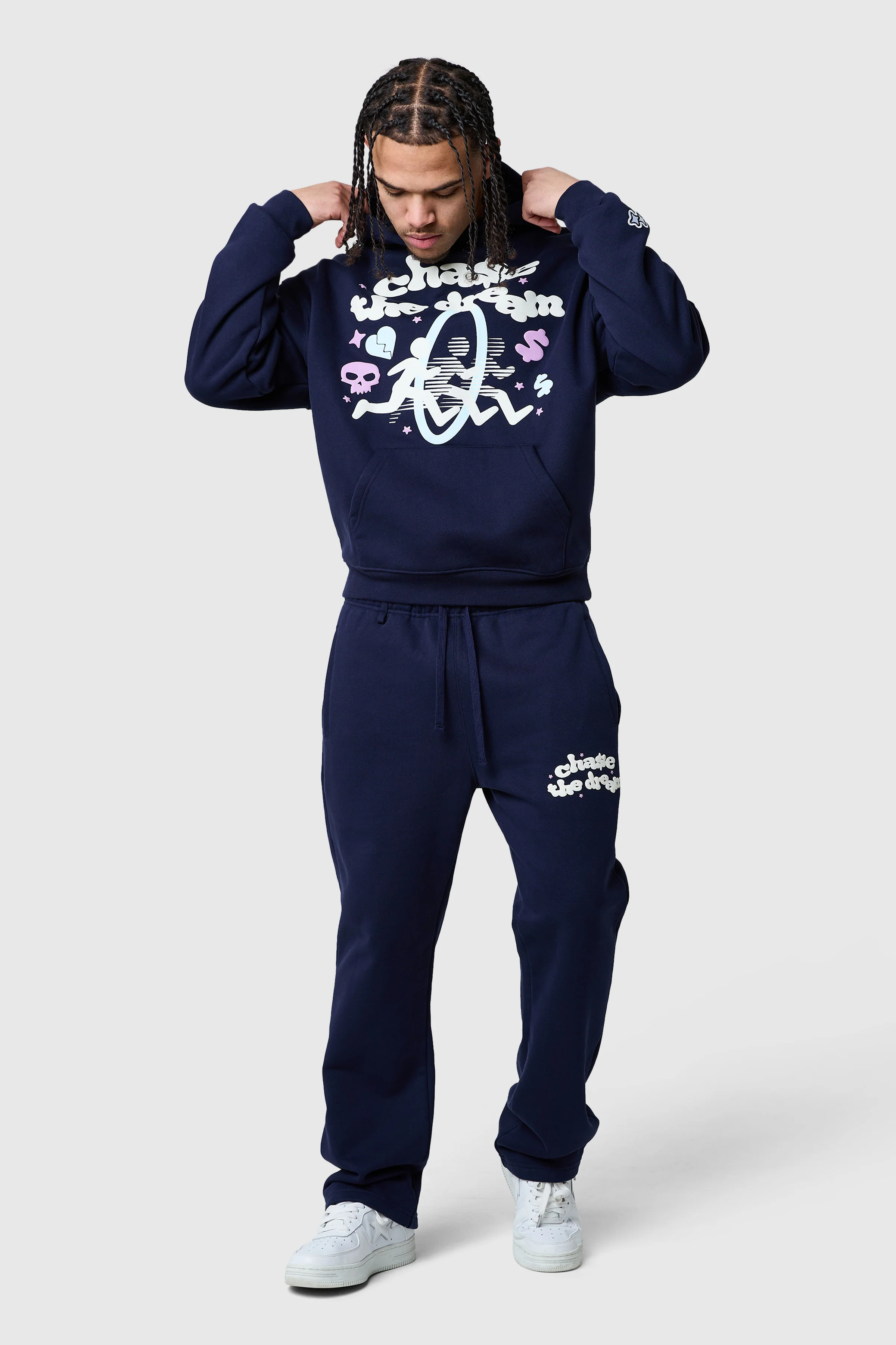 Chase The Dream Tracksuit - Ebony Blue - Image 5