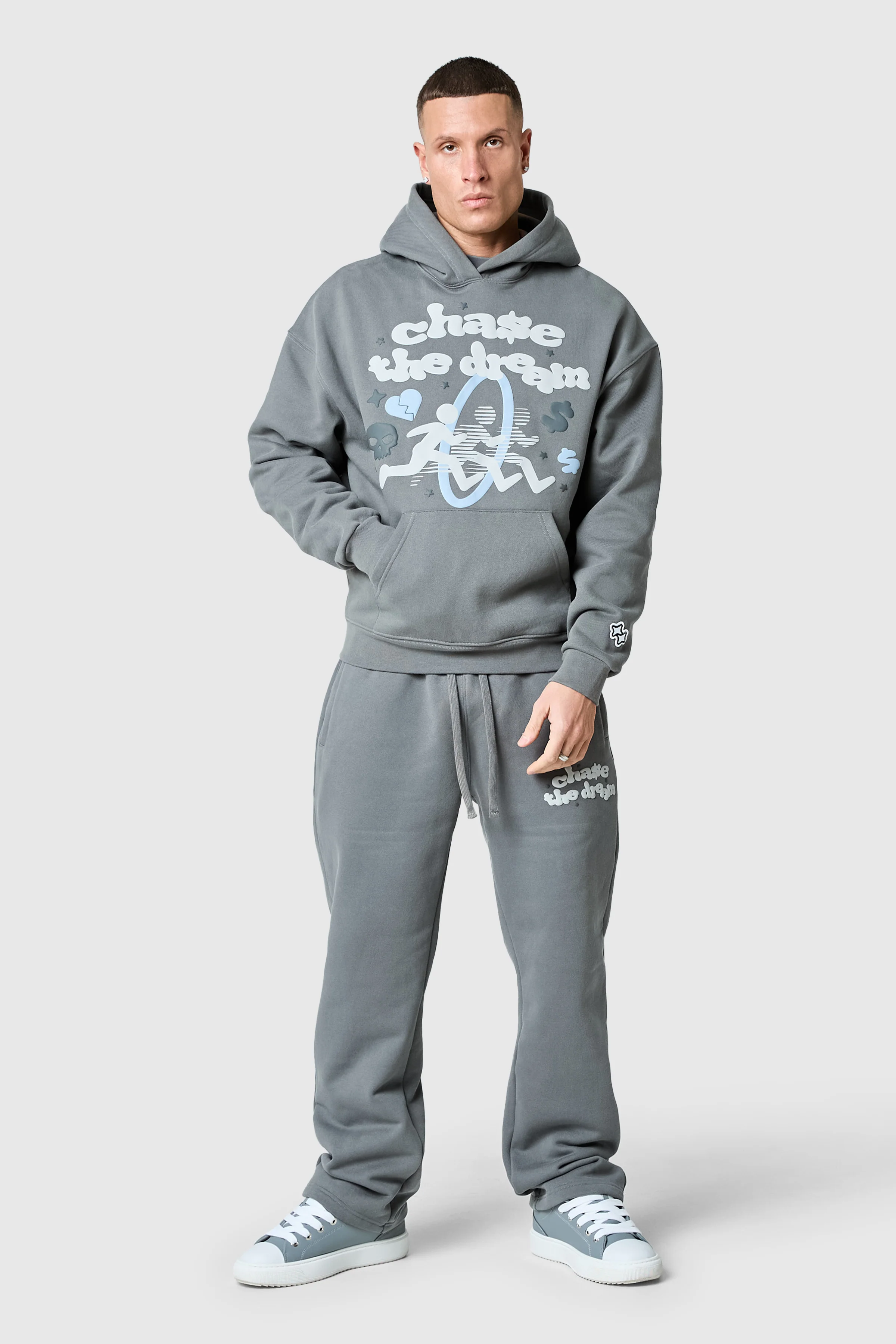 Chase The Dream Tracksuit - Slate Grey - Image 10