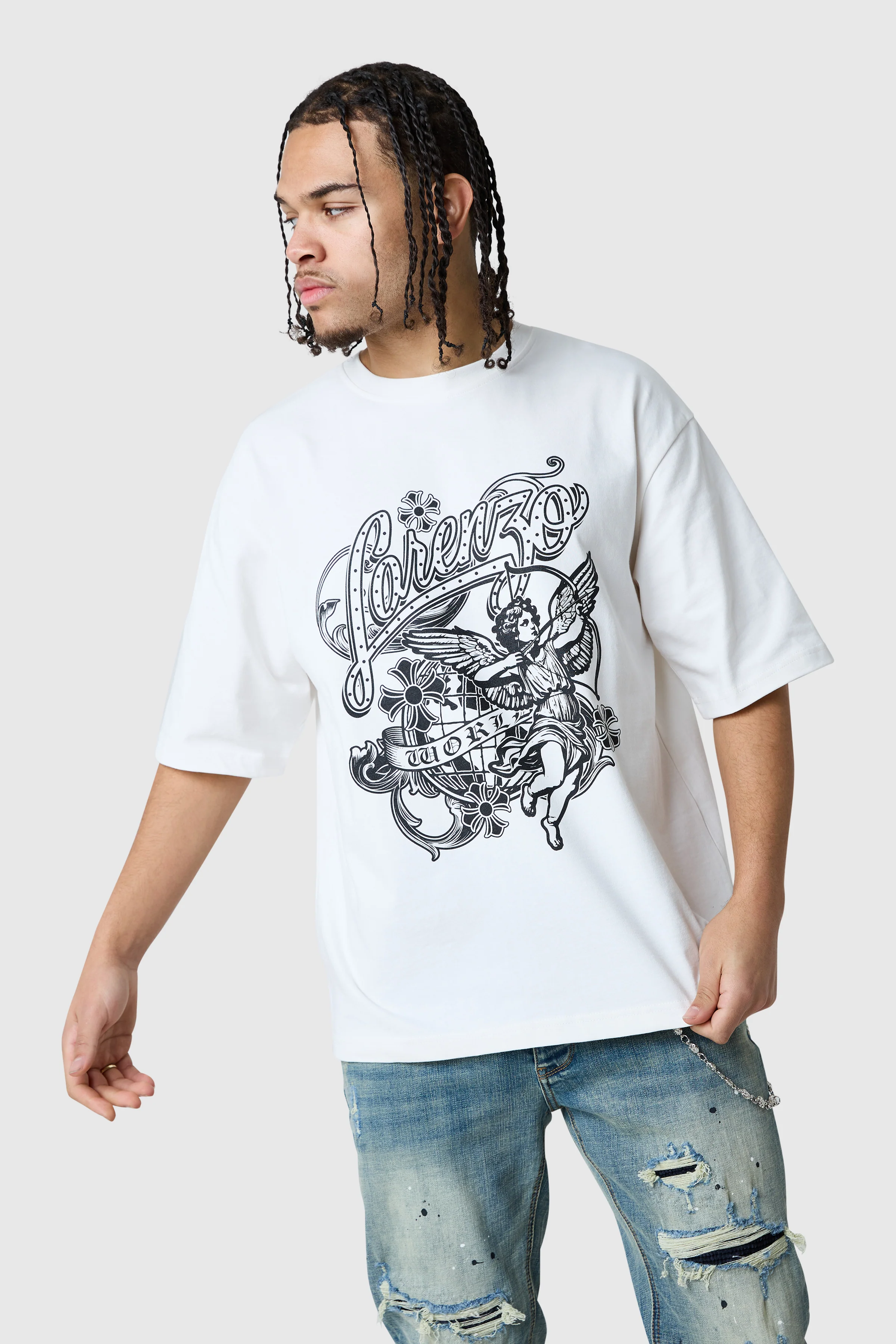 Cherub Tee - Off White - Image 2