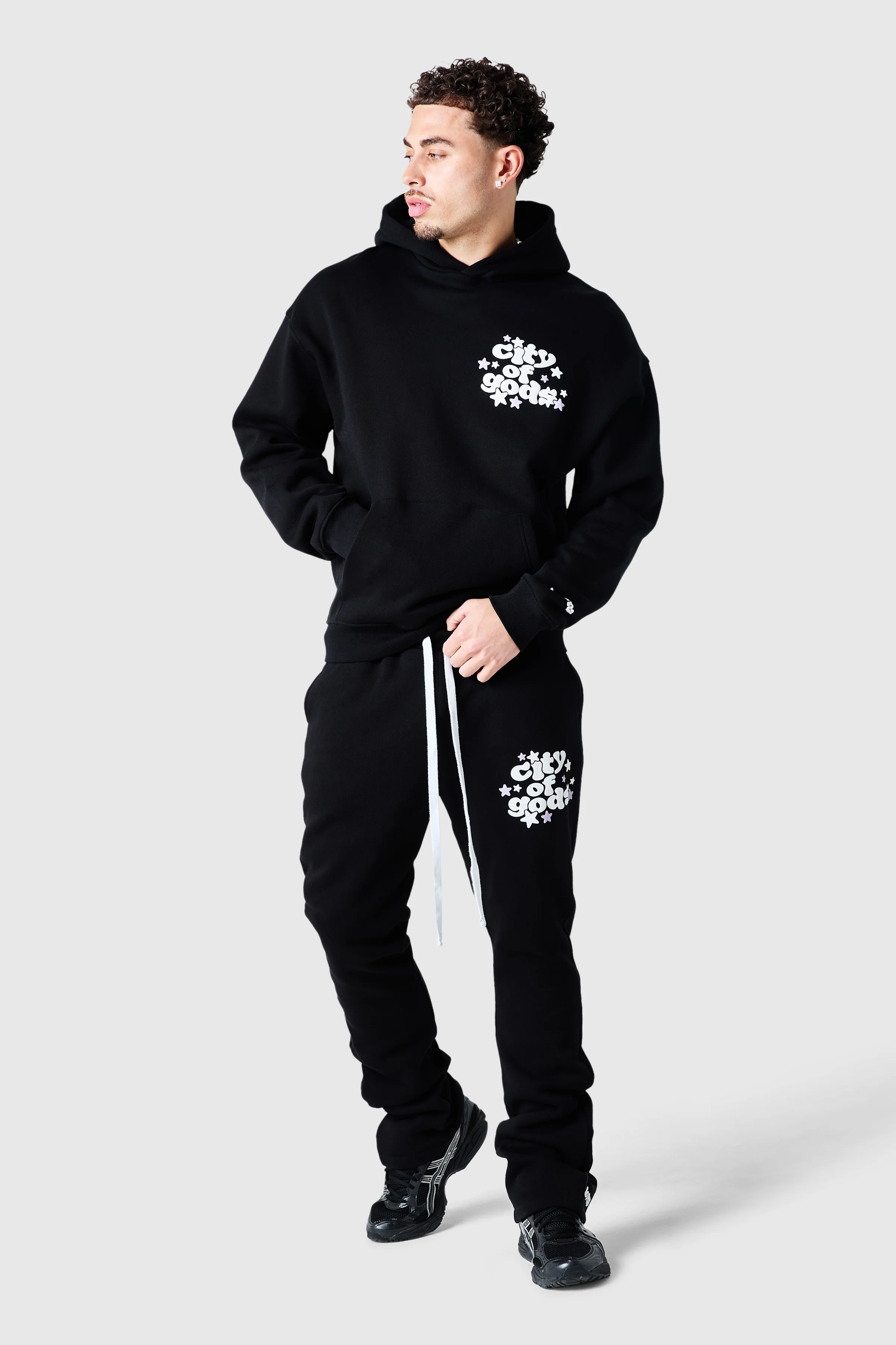 City Of Gods Hood - Black - Image 7