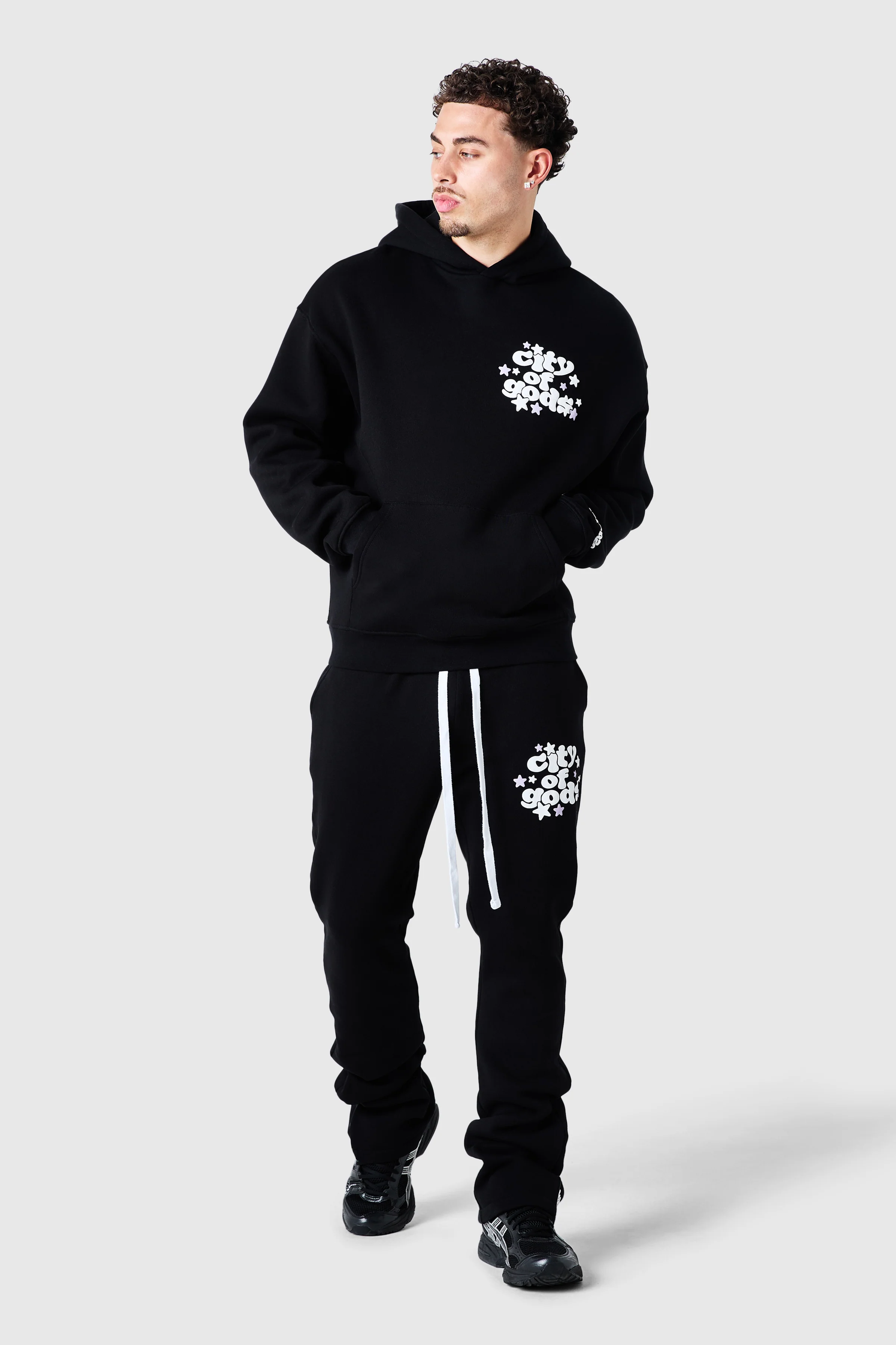 City Of Gods Jogger - Black - Image 3