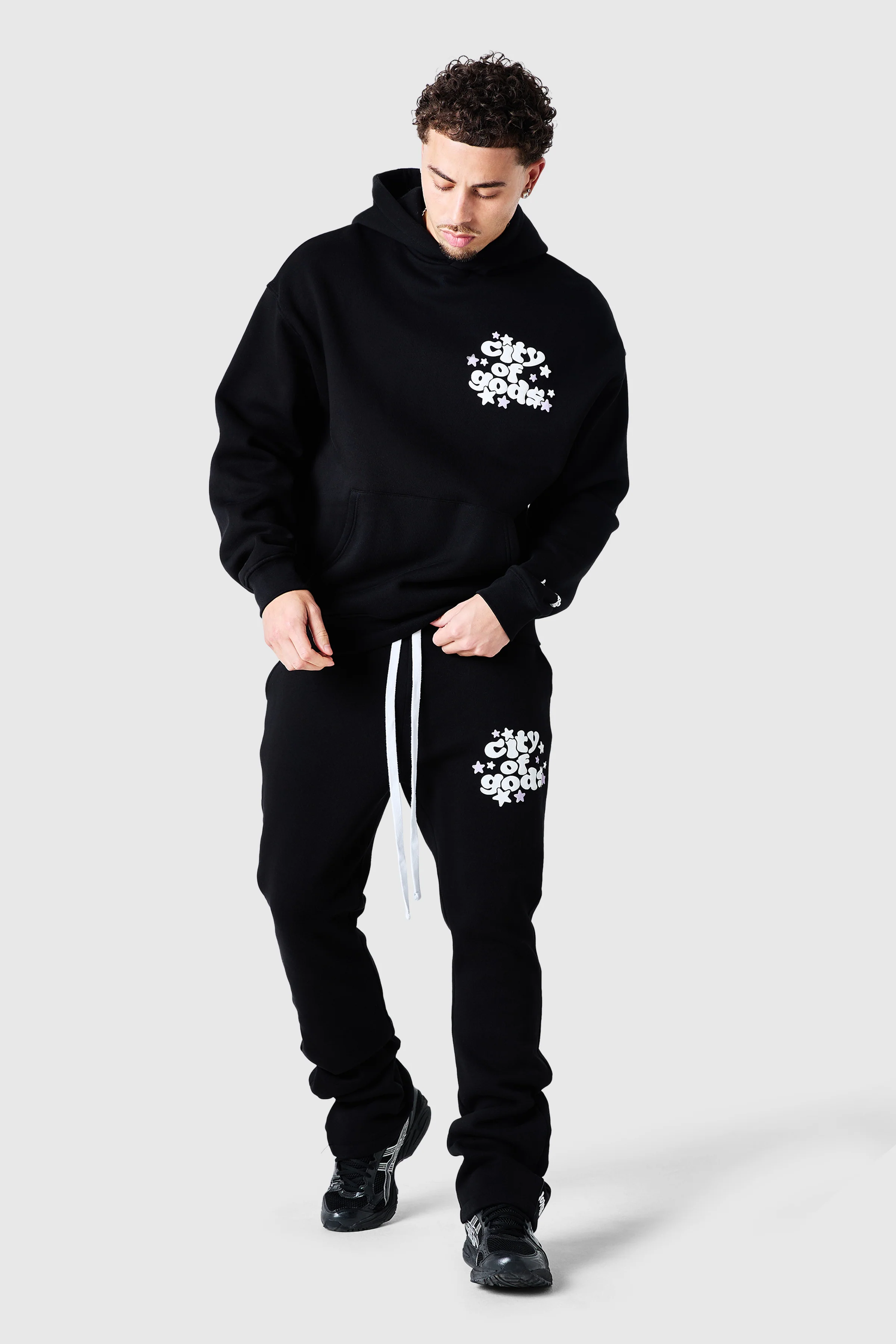 City Of Gods Jogger - Black - Image 7