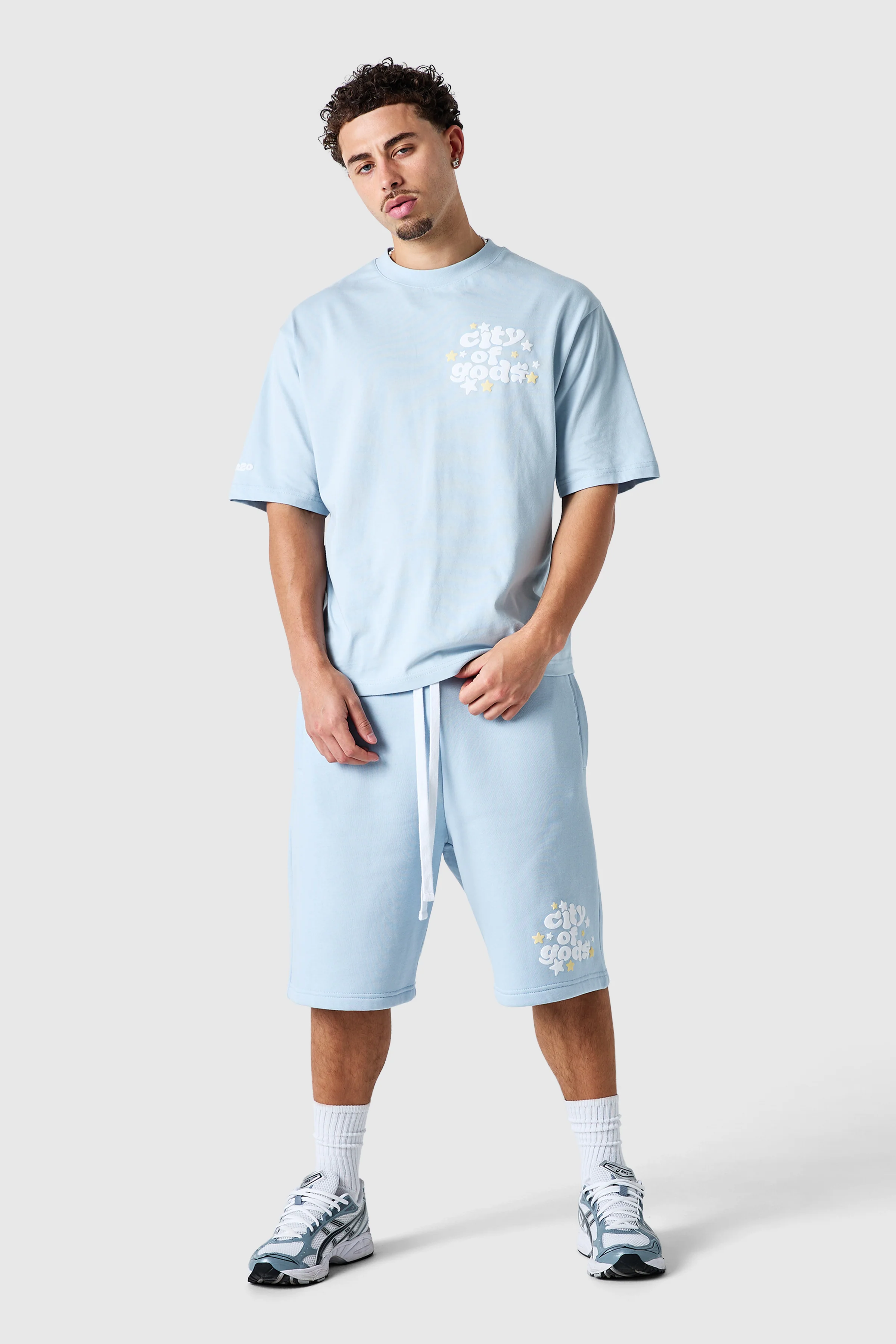 City Of Gods Short - Blue Mist - Image 6