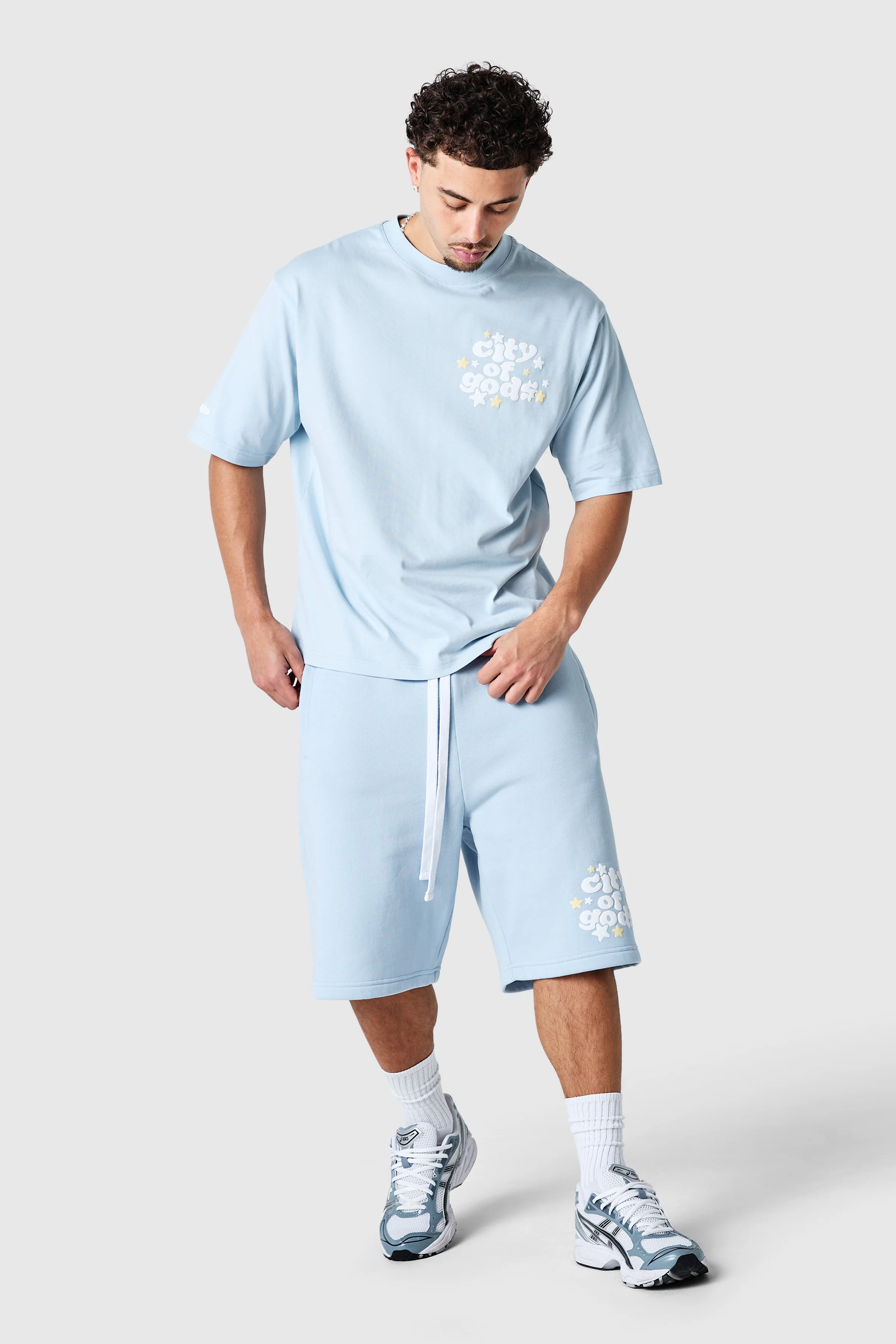 City Of Gods Short - Blue Mist - Image 9