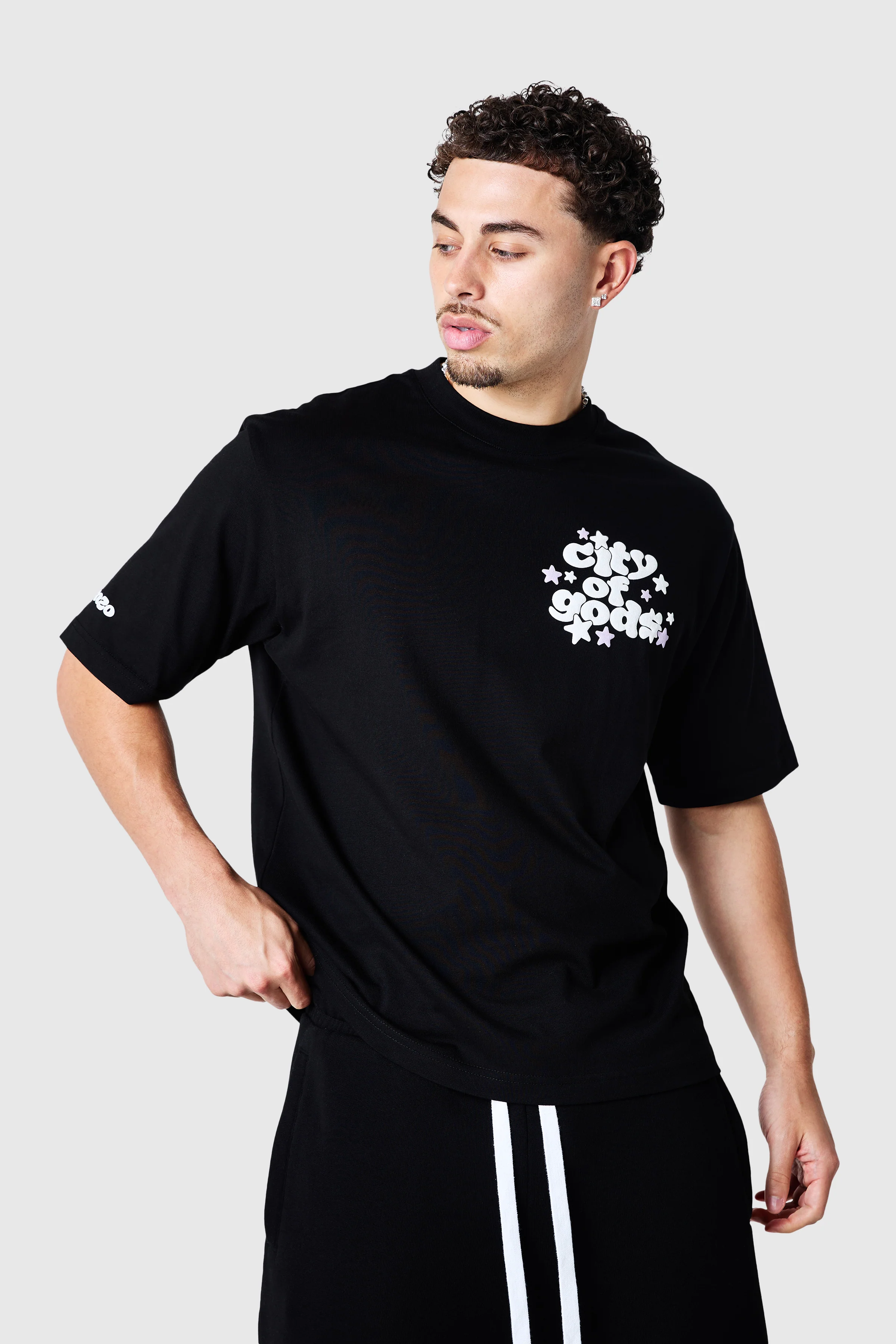 City Of Gods Tee - Black - Image 4