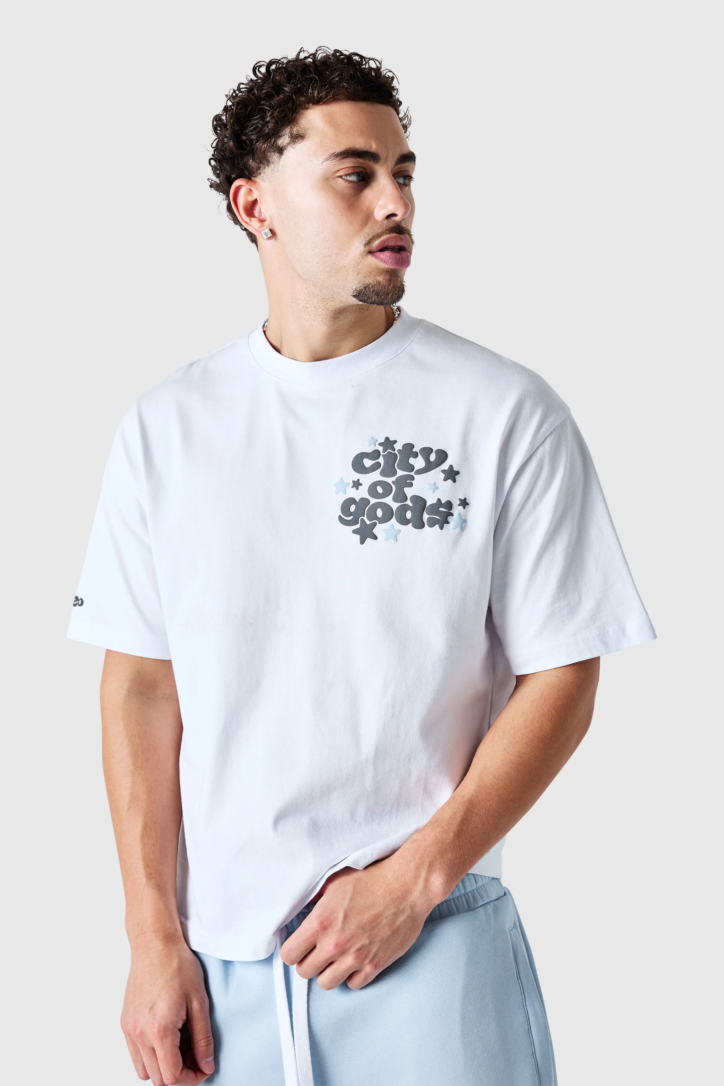 City Of Gods Tee - White - Image 4