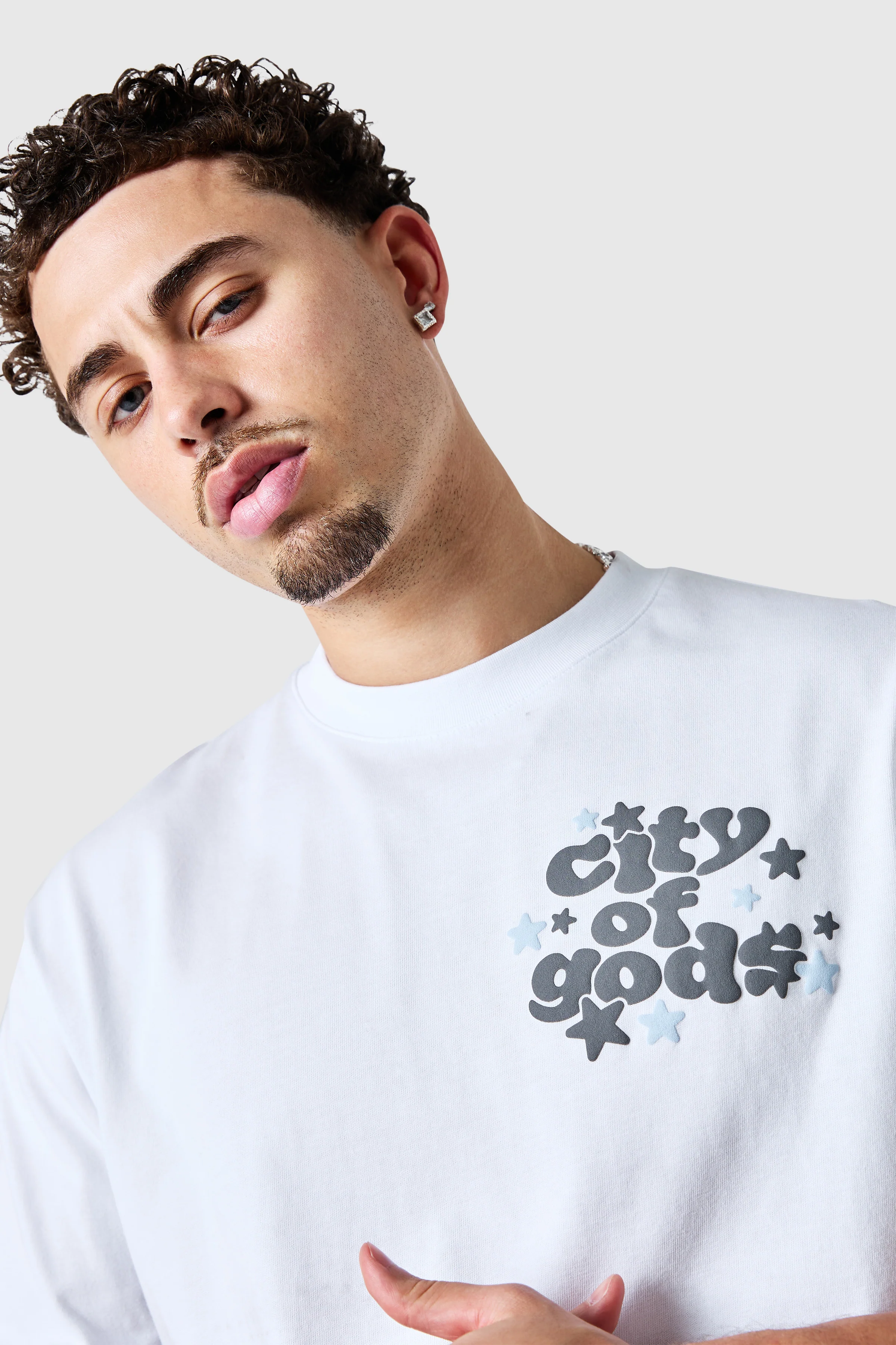 City Of Gods Tee - White - Image 7