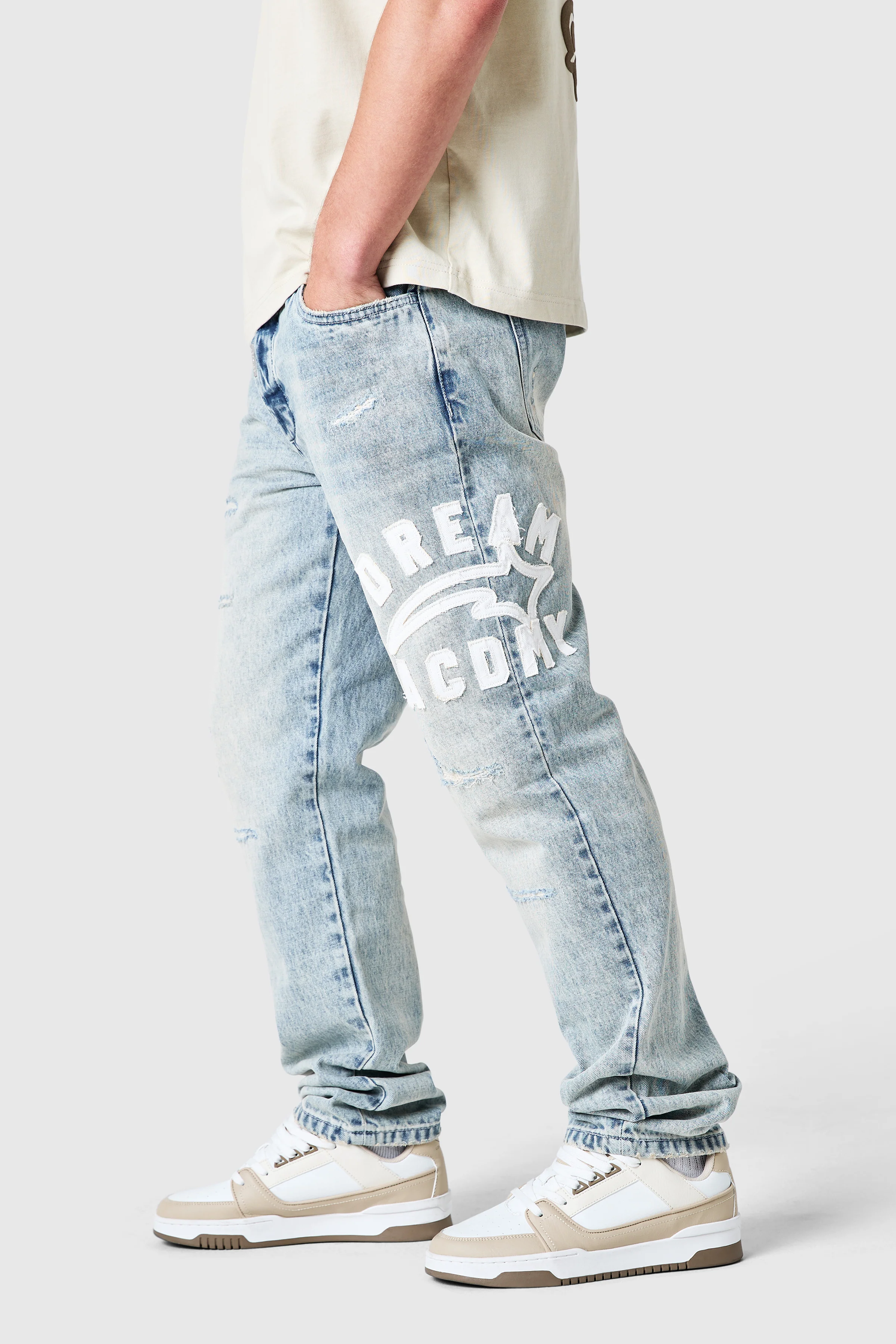 College Relaxed Jean - Antique Indigo - Image 3