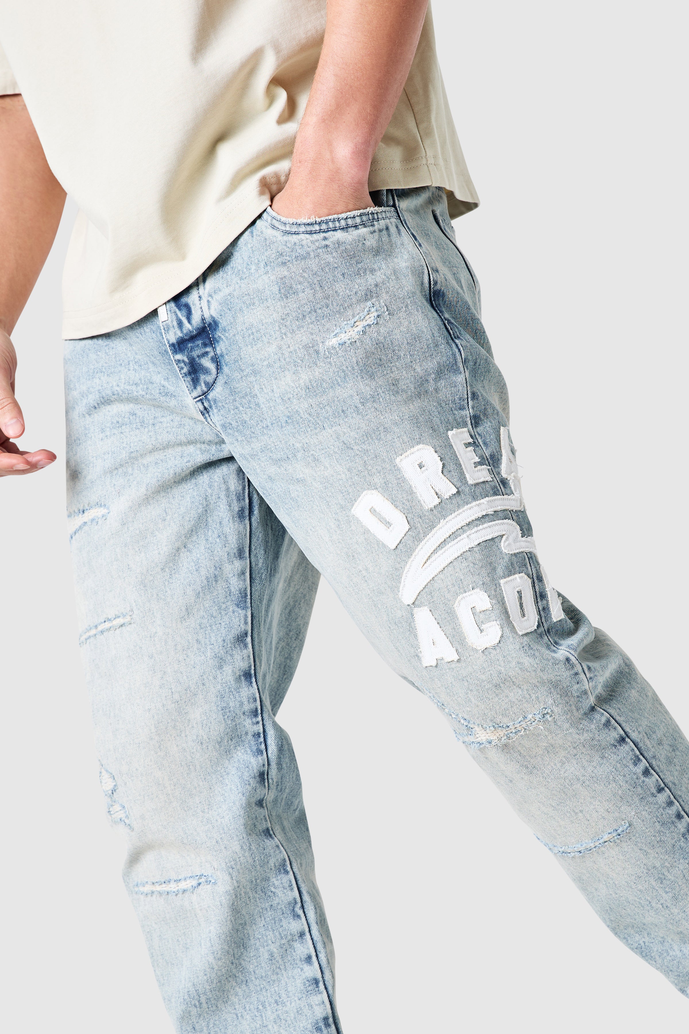 College Relaxed Jean - Antique Indigo - Image 5