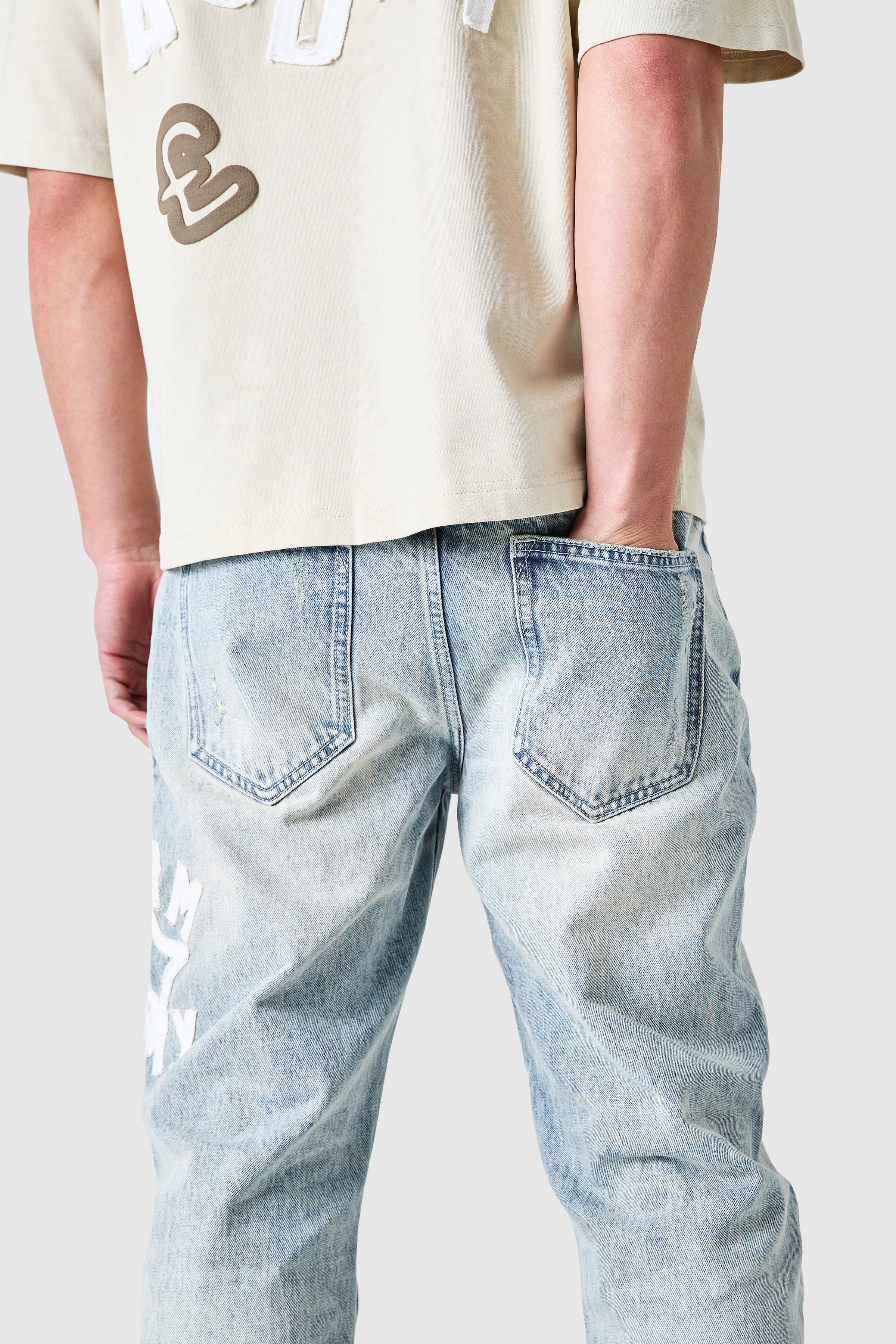 College Relaxed Jean - Antique Indigo - Image 6