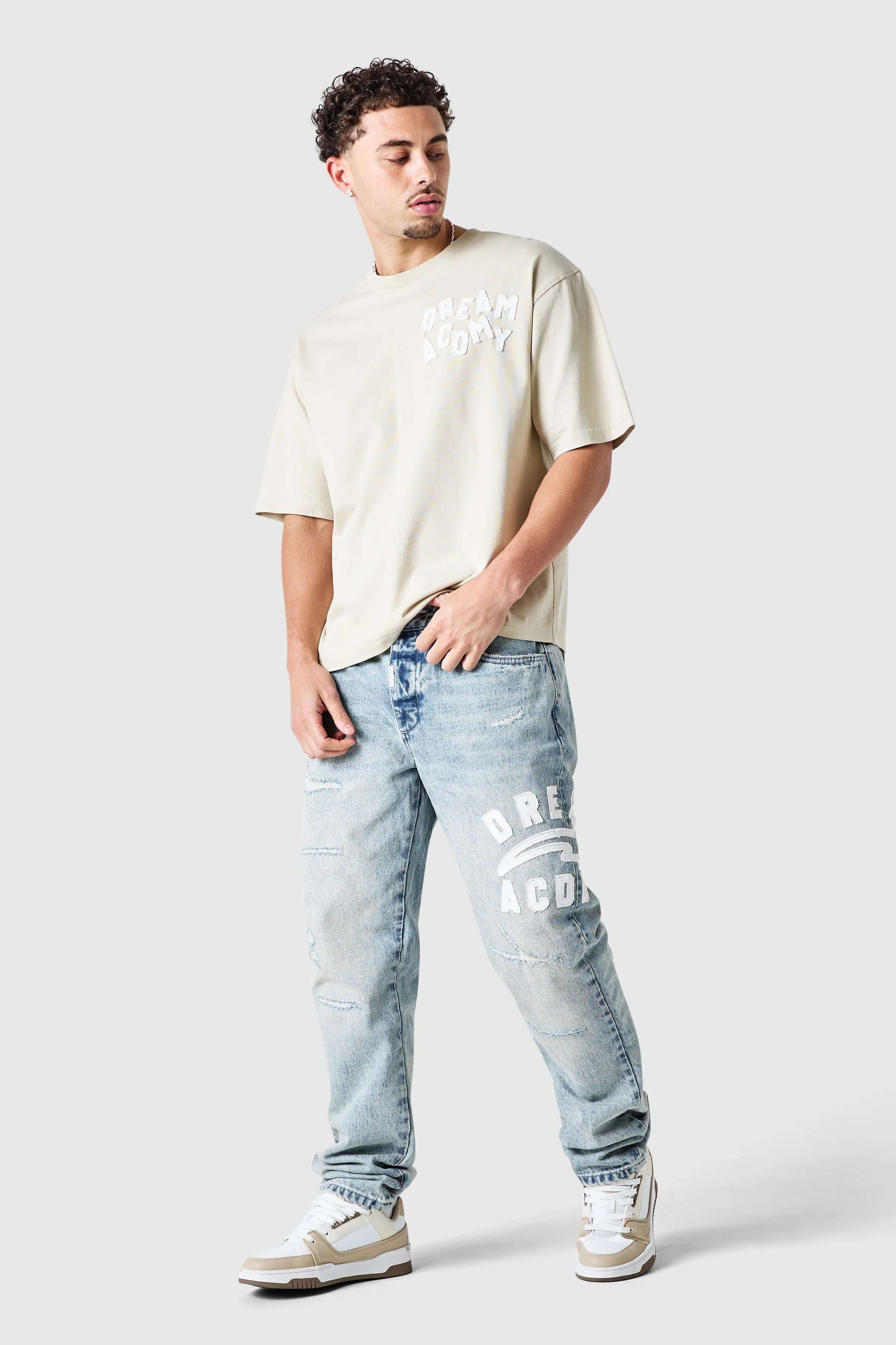 College Tee - Sandstone - Image 4