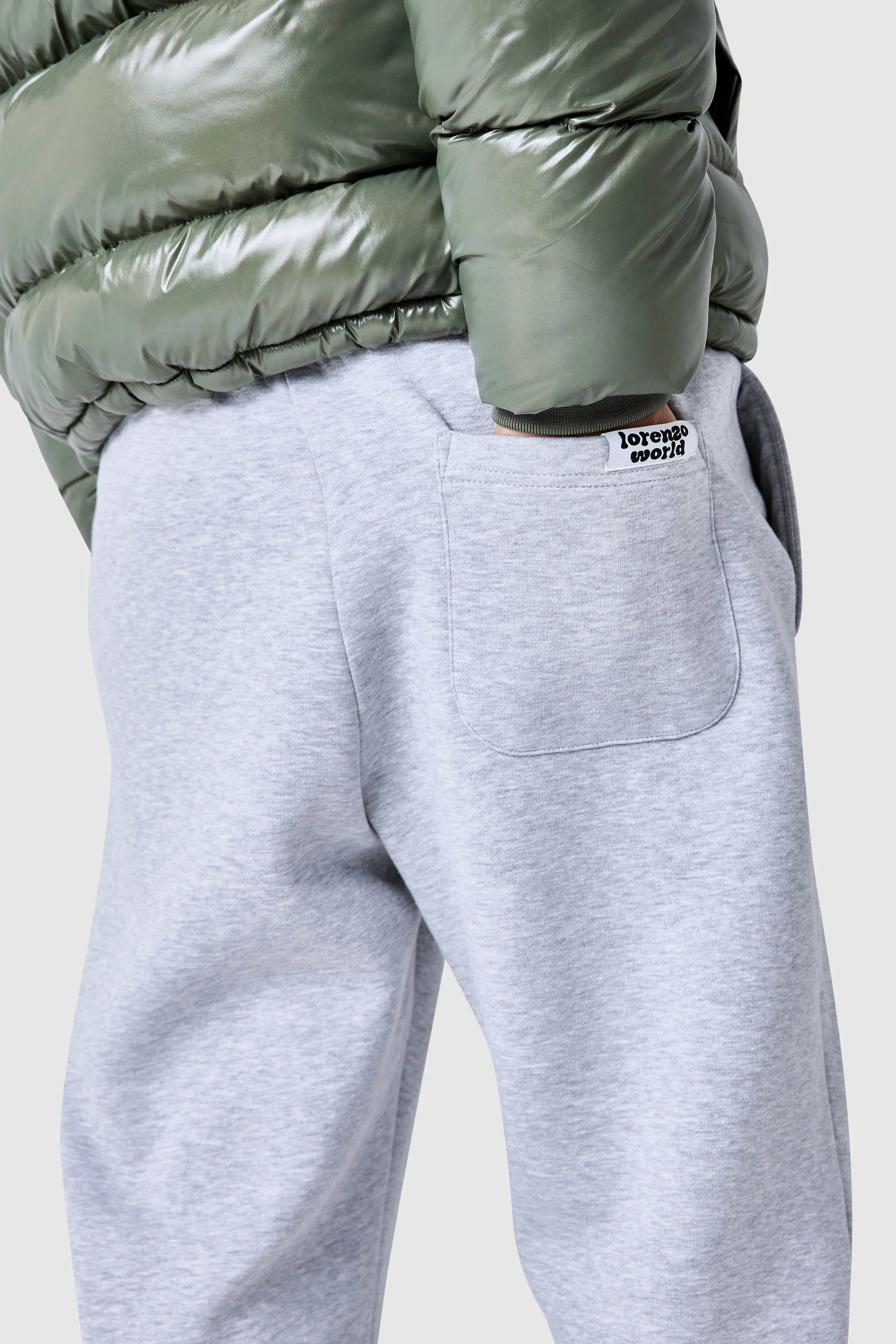 LW Core Jogger - Grey Marl - Image 4