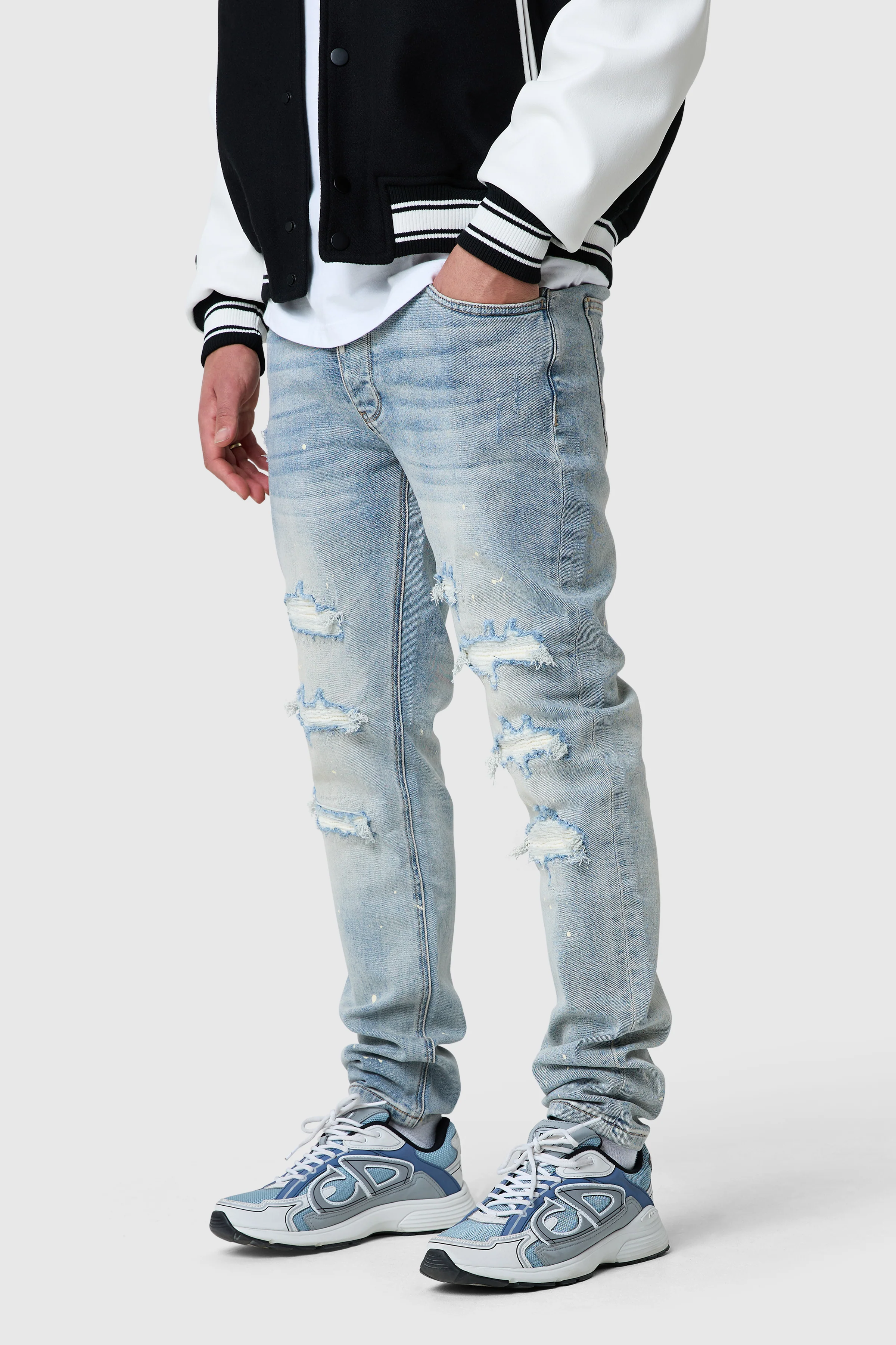 Dillon Slim Jean - Antique Blue