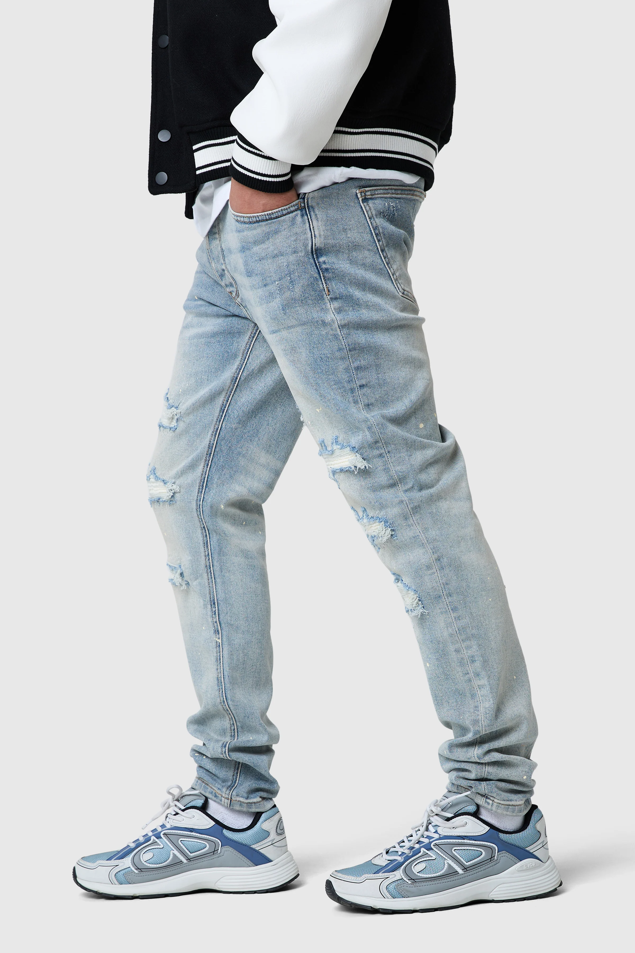 Dillon Slim Jean - Antique Blue - Image 2