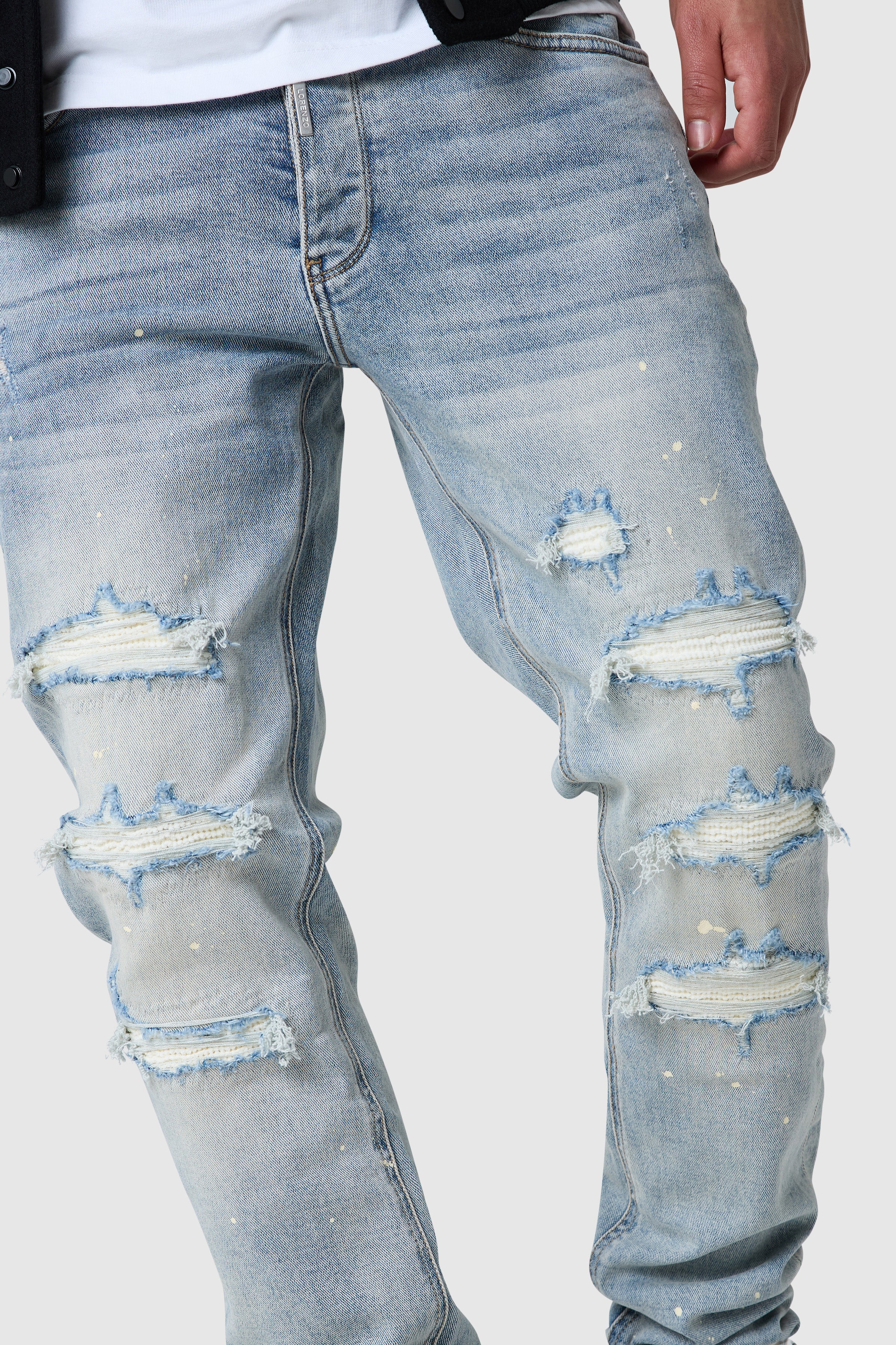 Dillon Slim Jean - Antique Blue - Image 4