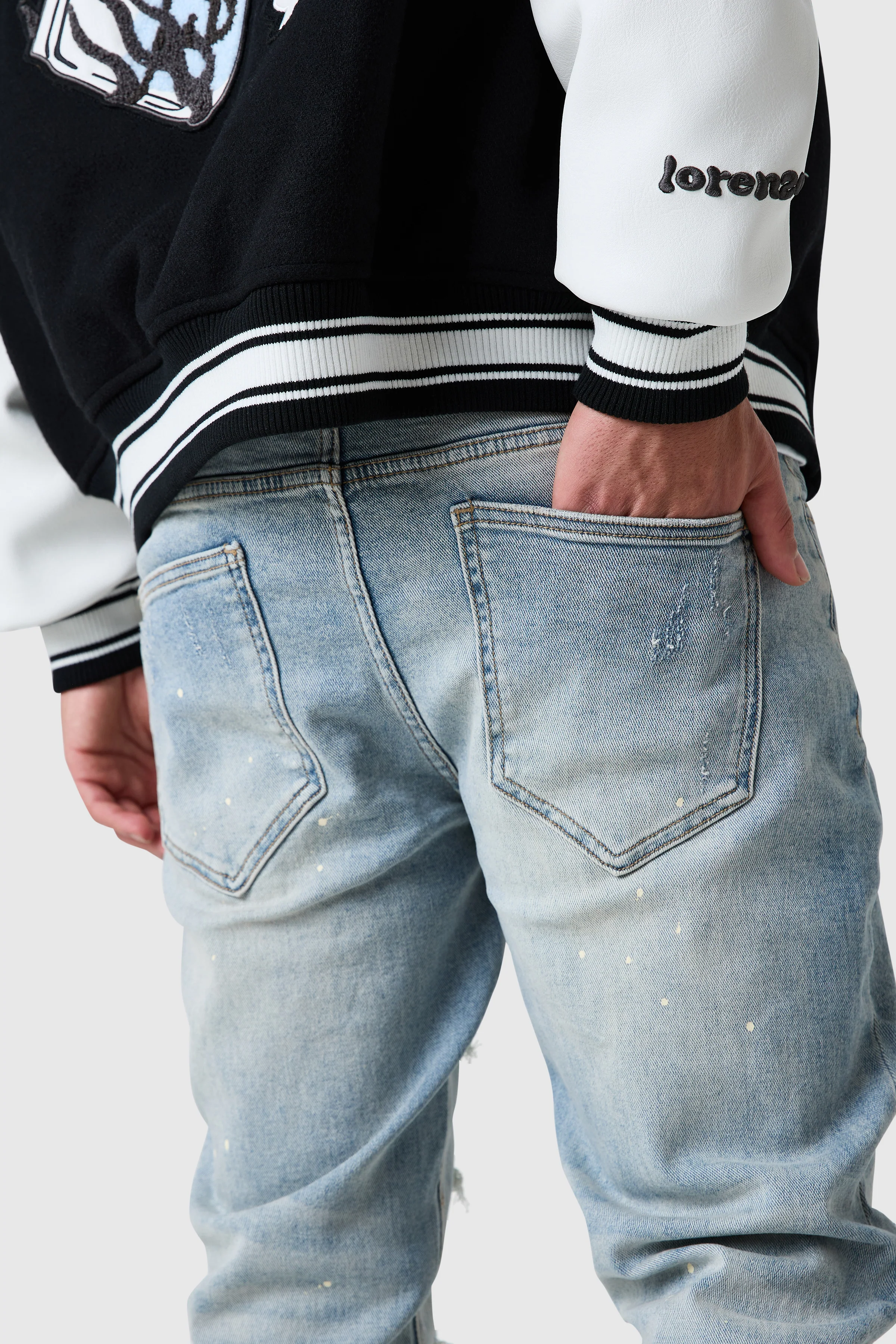 Dillon Slim Jean - Antique Blue - Image 7