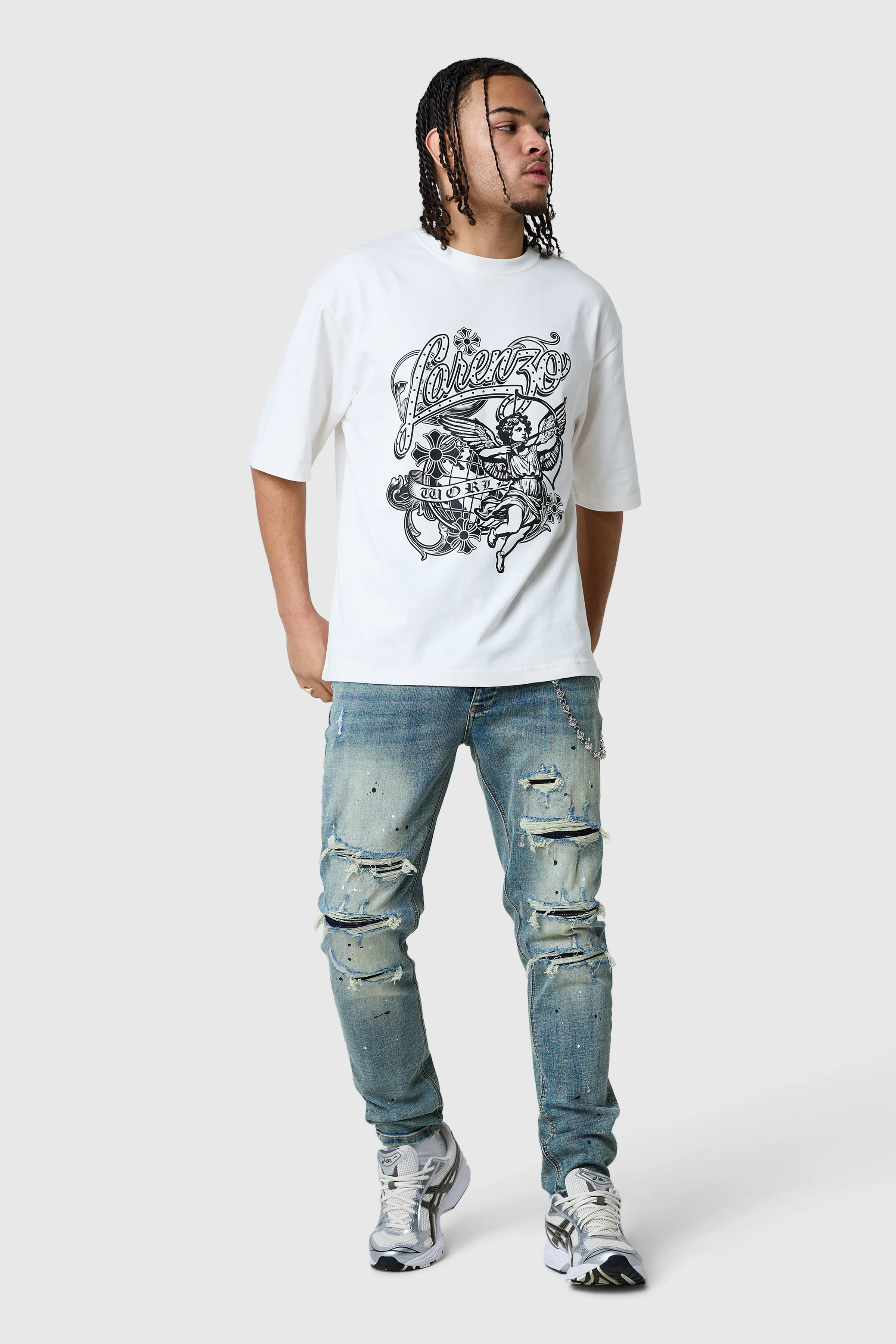 Dillon Slim Jean - Faded Indigo - Image 5