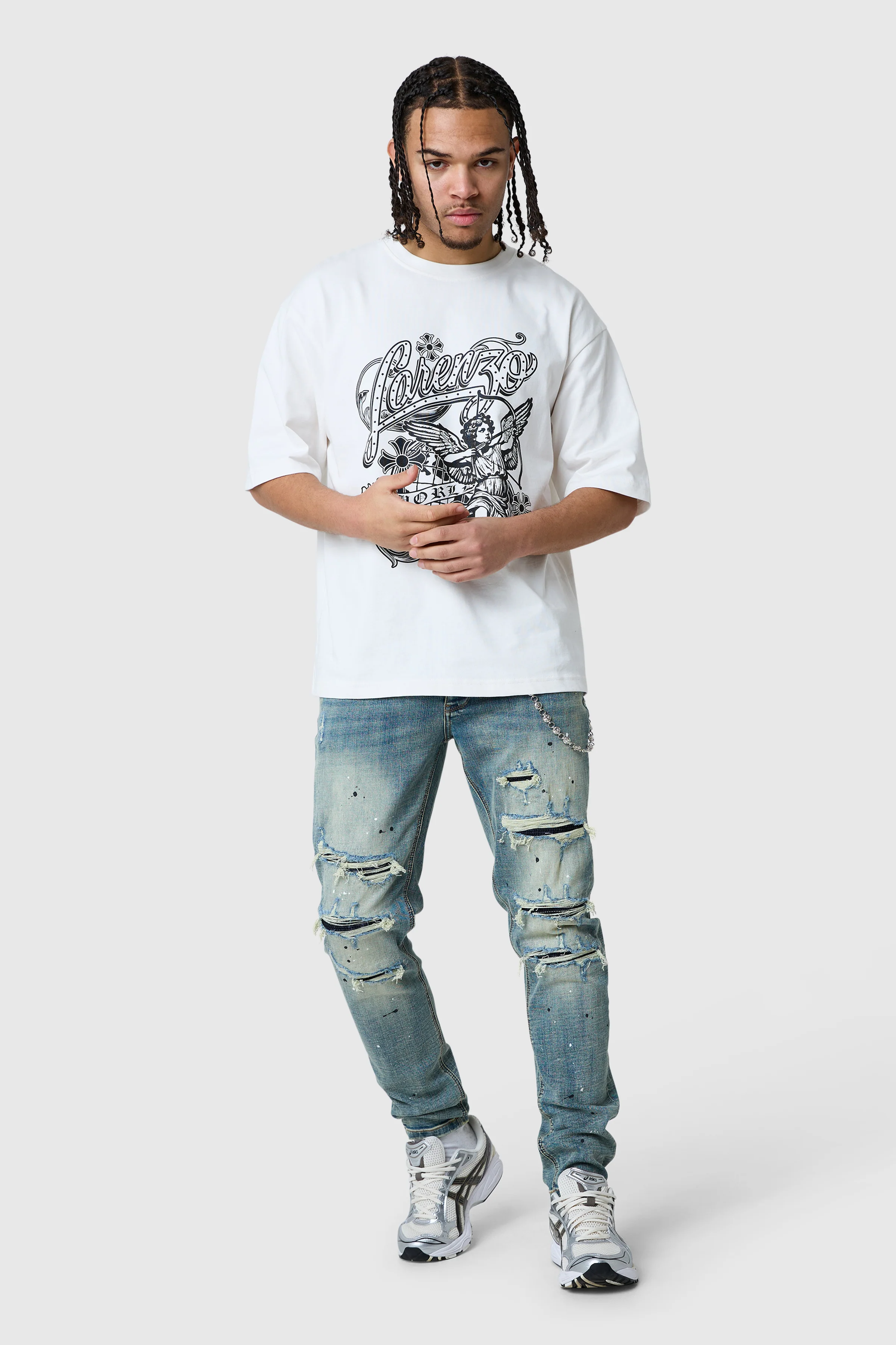 Dillon Slim Jean - Faded Indigo - Image 7