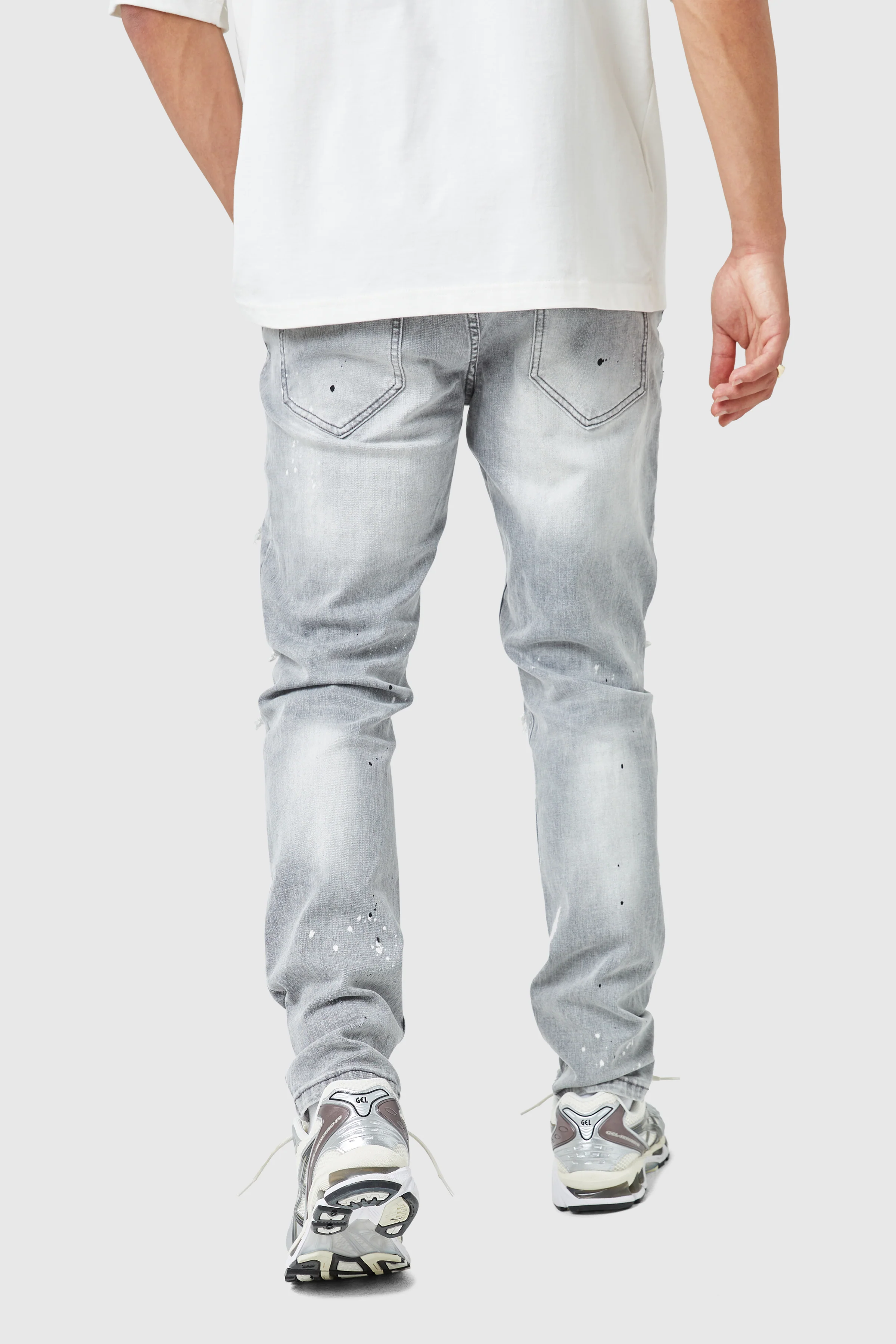 Dillon Slim Jean - Grey - Image 6
