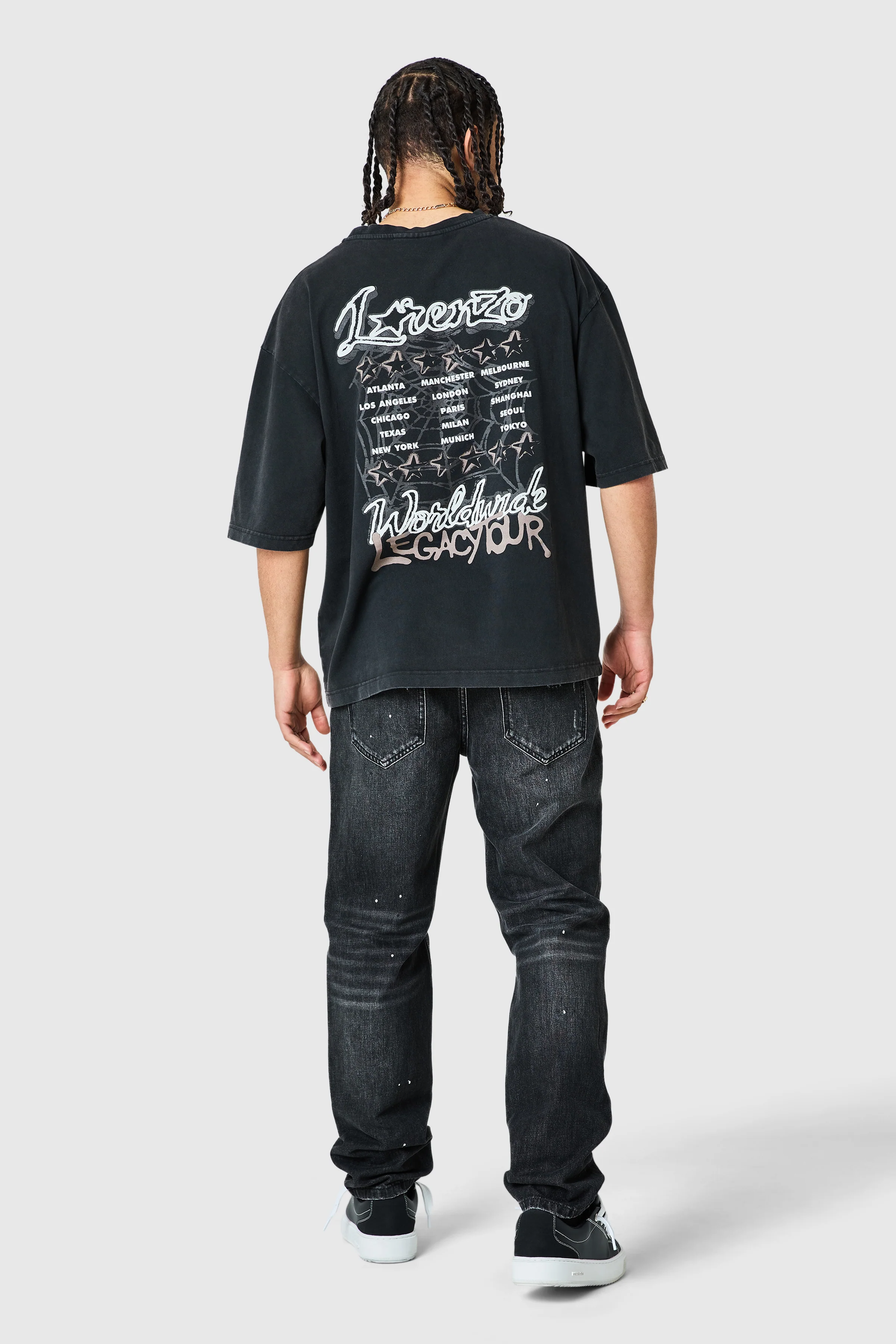 Dillon Relaxed Jean - Washed Black - Image 10