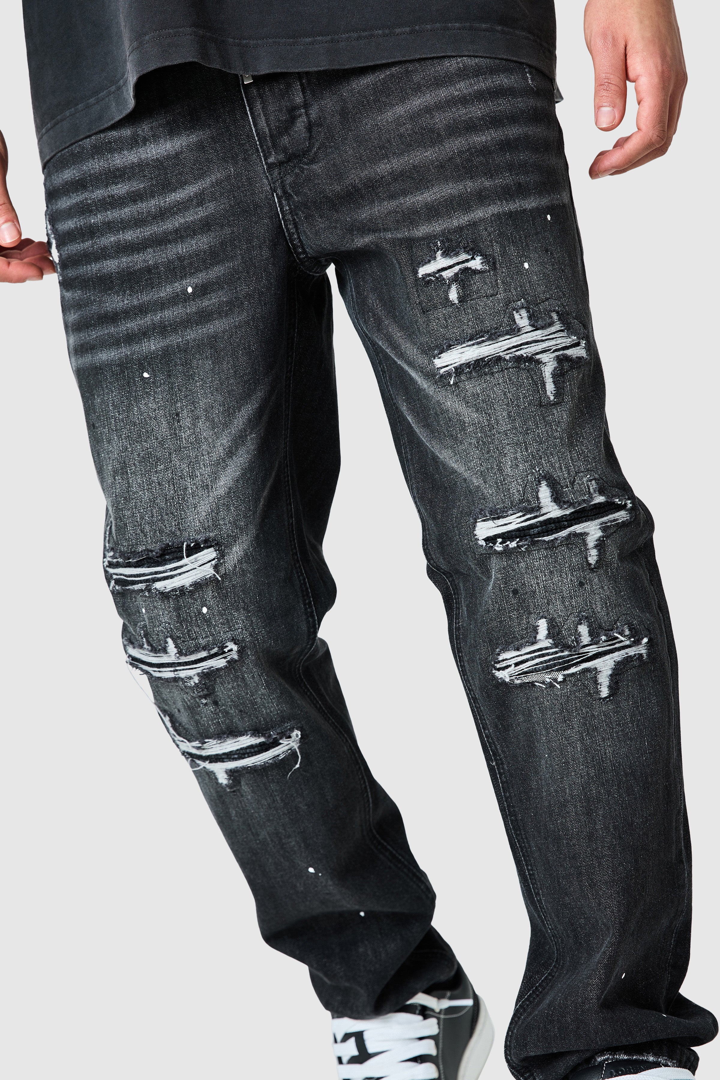 Dillon Relaxed Jean - Washed Black - Image 3