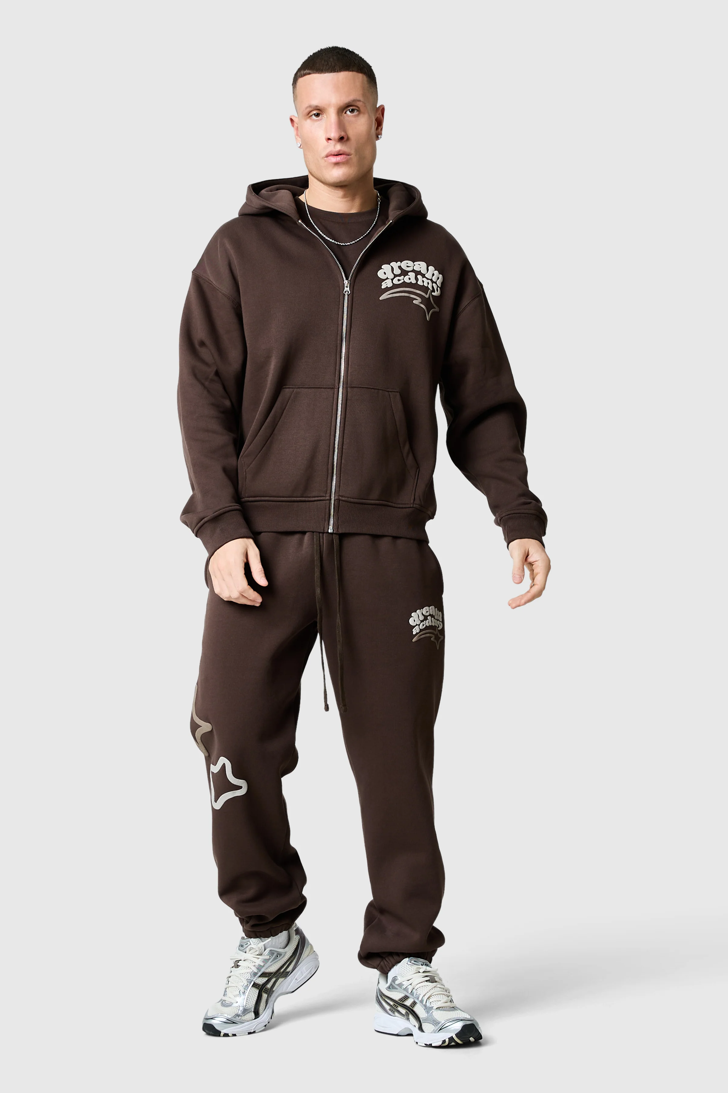 Dream Acdmy Zip Hood - Rich Brown - Image 6