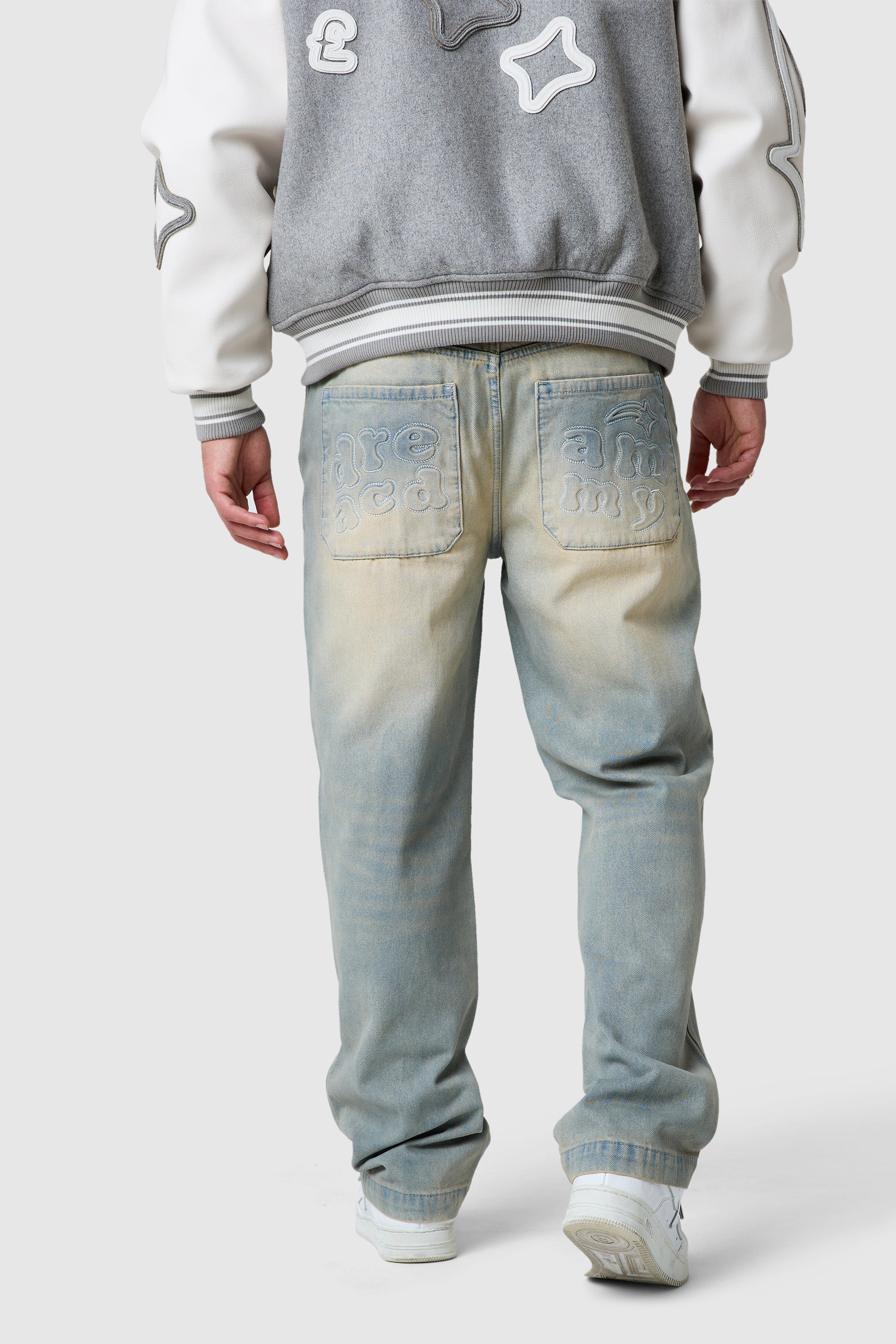 Dream Acdmy Relaxed Jean - Sand Blue - Image 8
