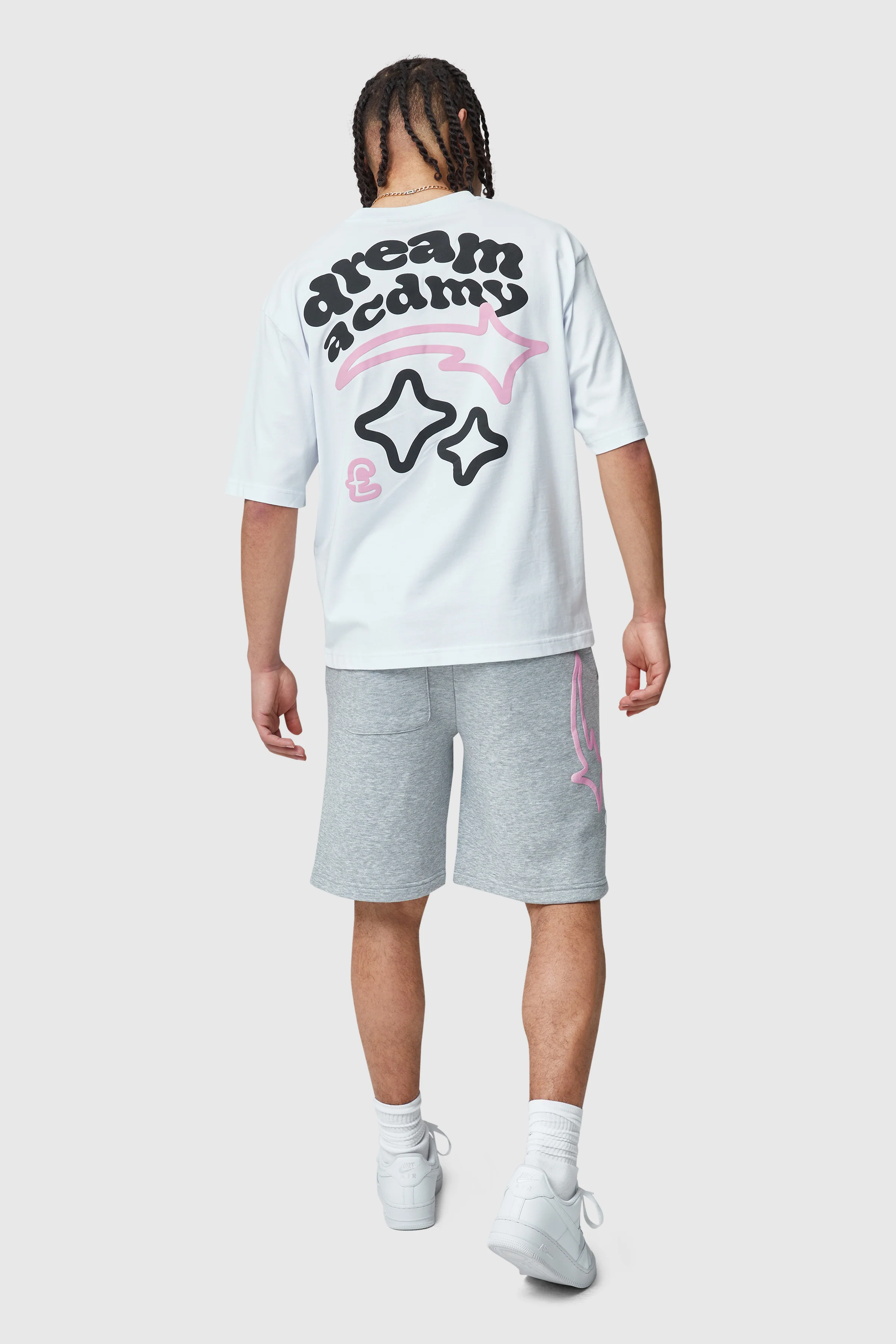 Dream Acdmy Short - Grey Marl - Image 7