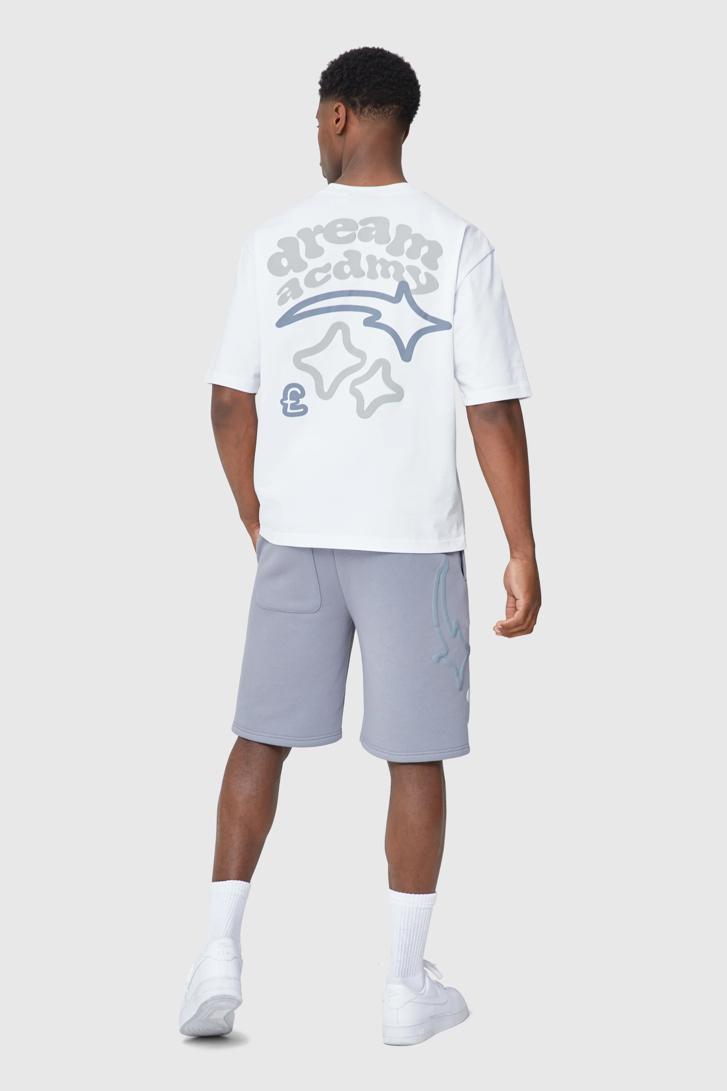 Dream Acdmy Short - Grey - Image 4