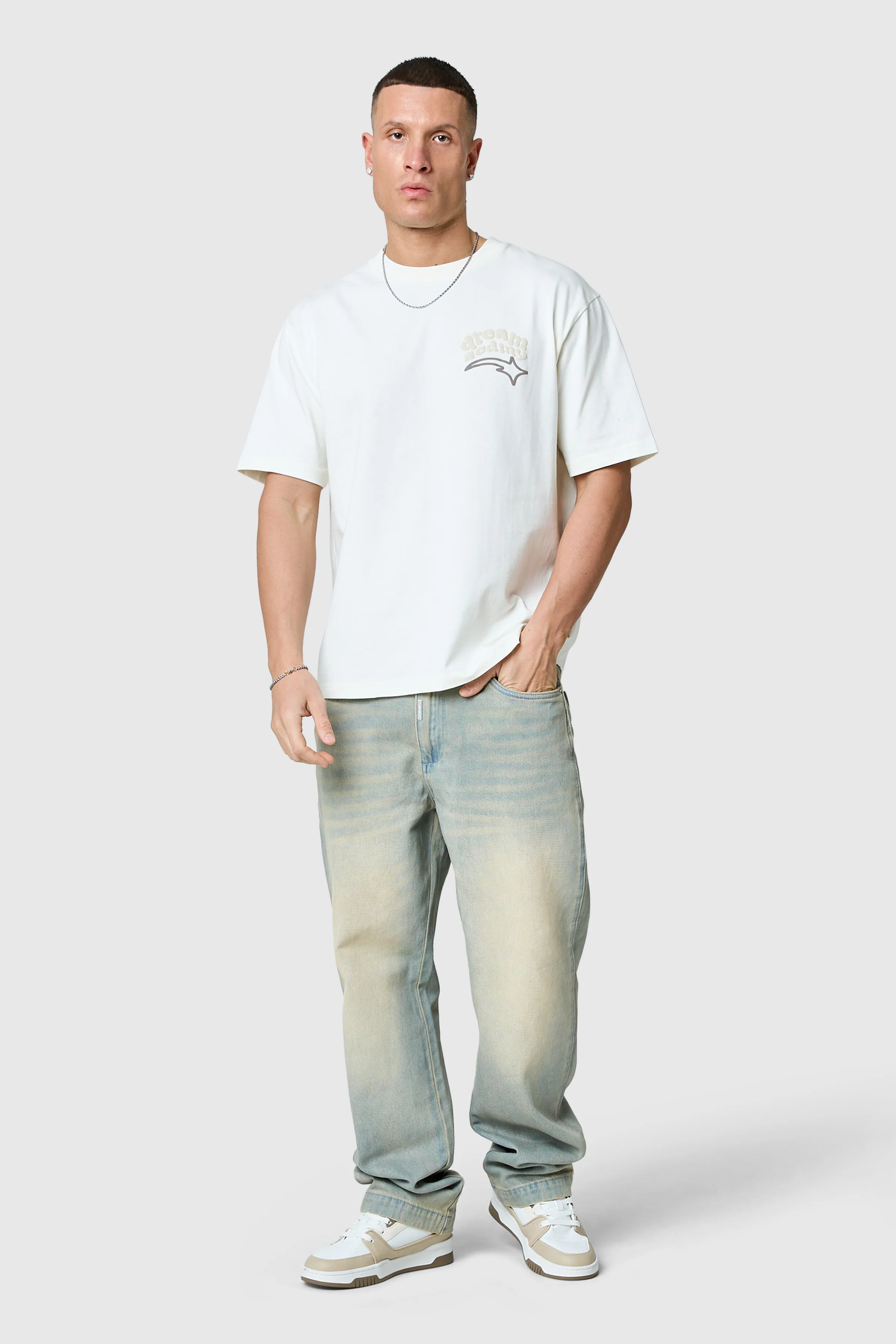 Dream Acdmy Tee - Ivory - Image 2