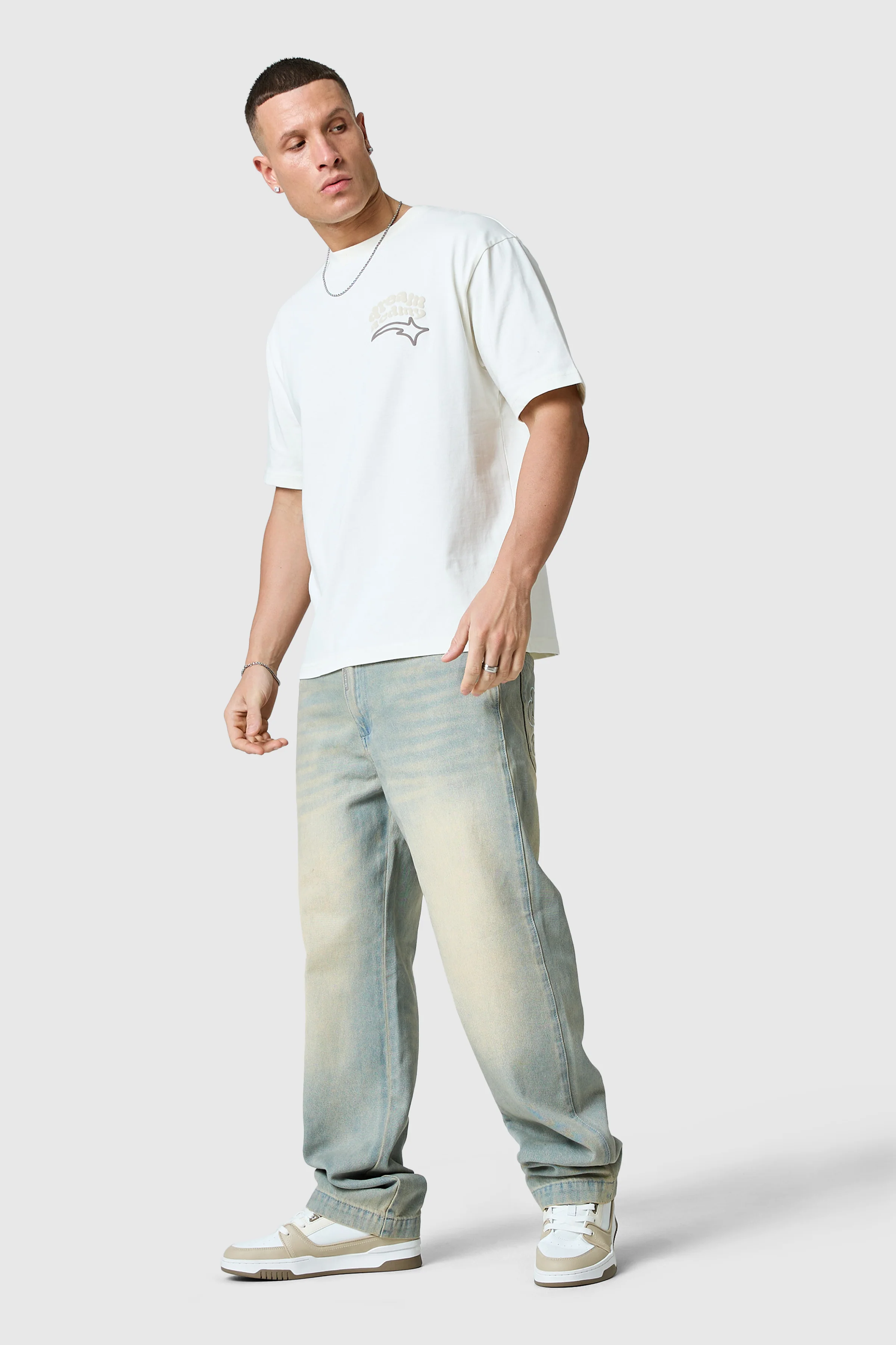 Dream Acdmy Tee - Ivory - Image 3