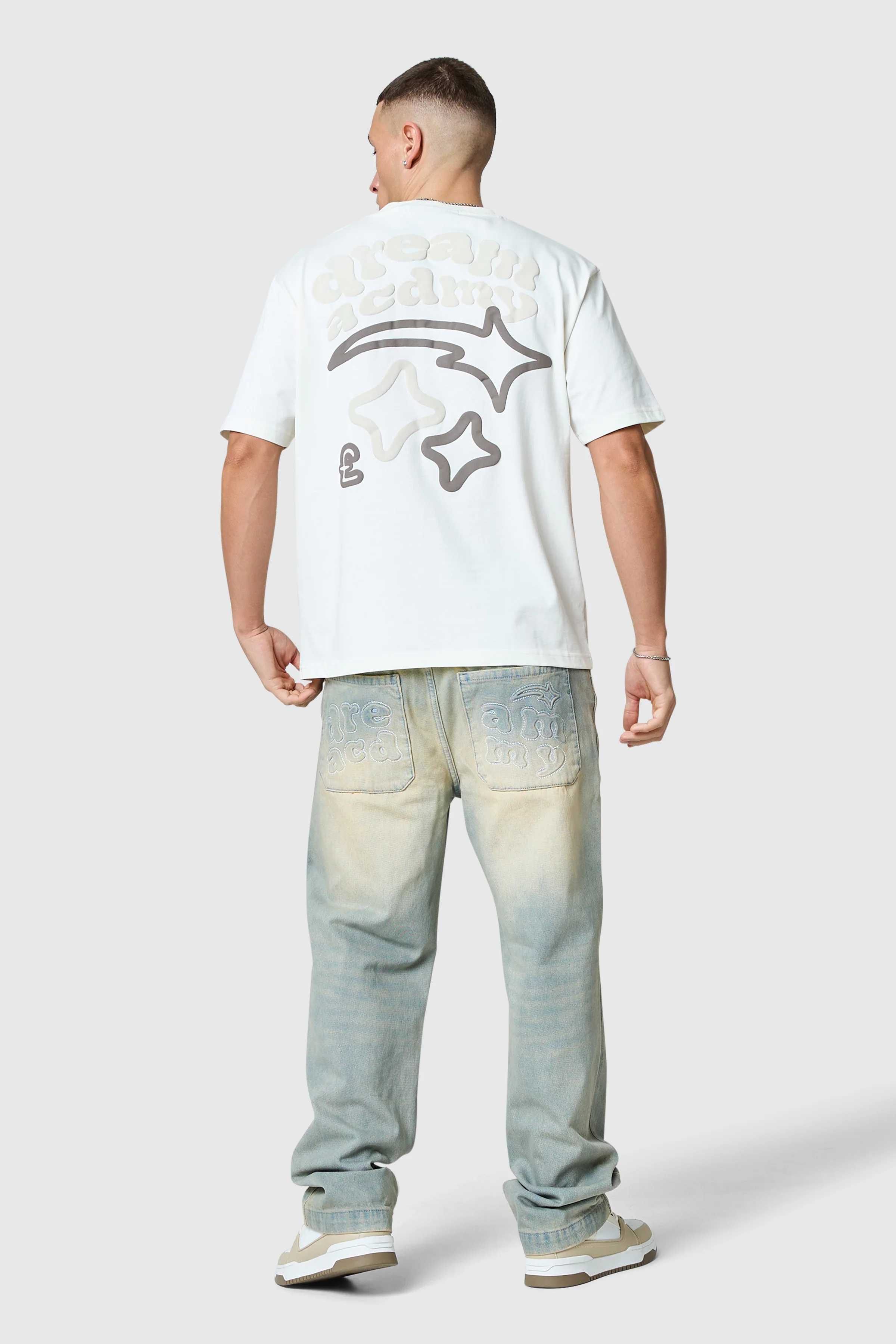 Dream Acdmy Tee - Ivory - Image 4