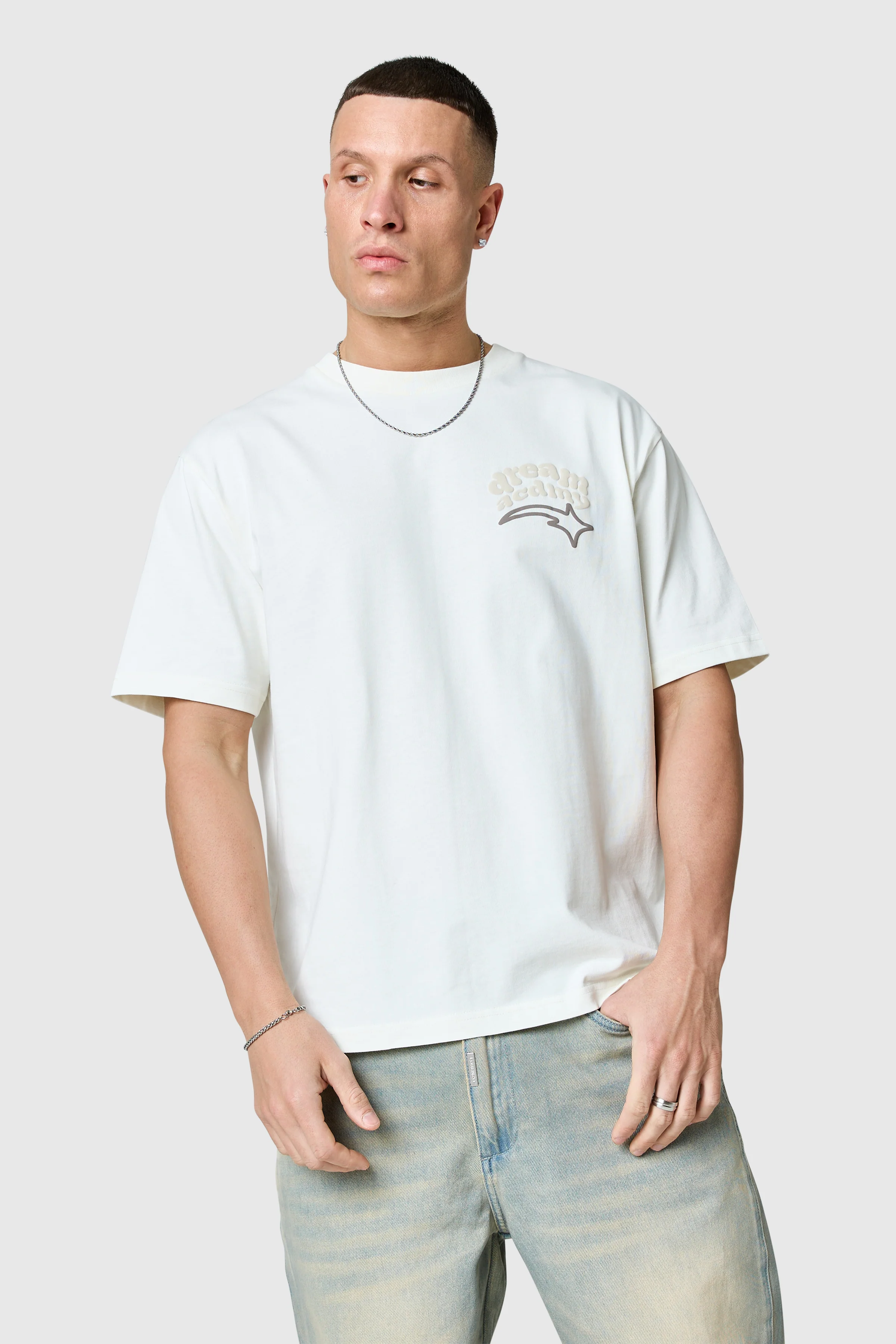 Dream Acdmy Tee - Ivory - Image 7