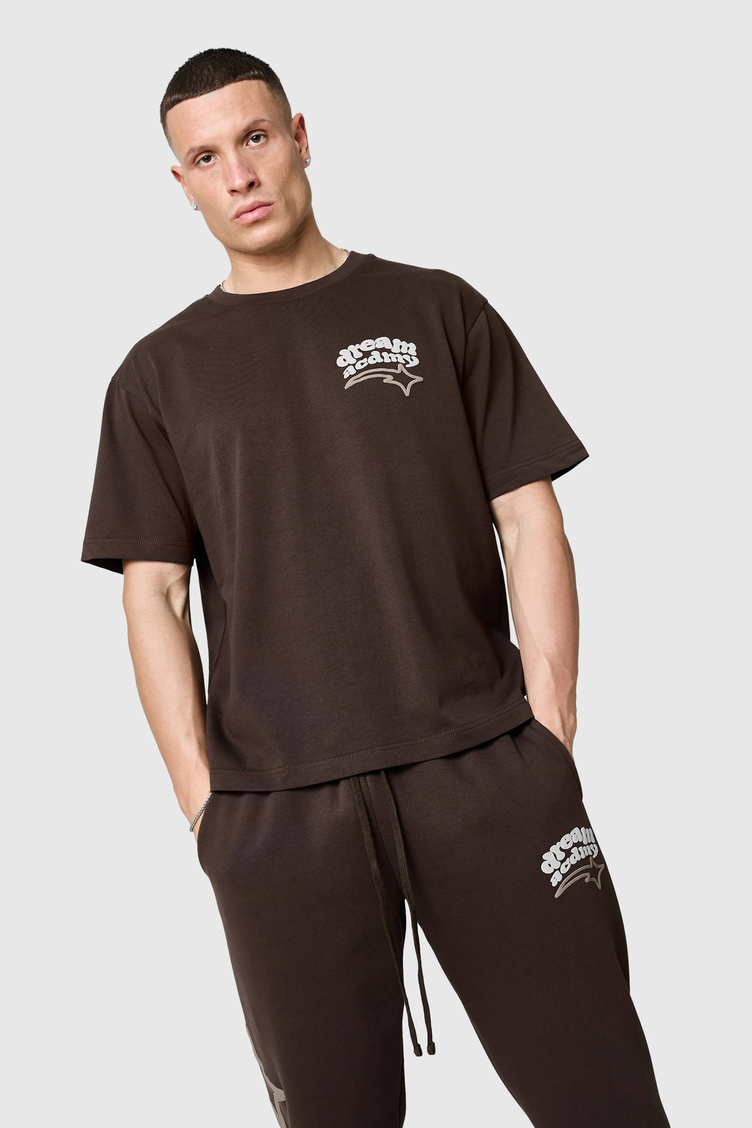 Dream Acdmy Tee - Rich Brown - Image 2